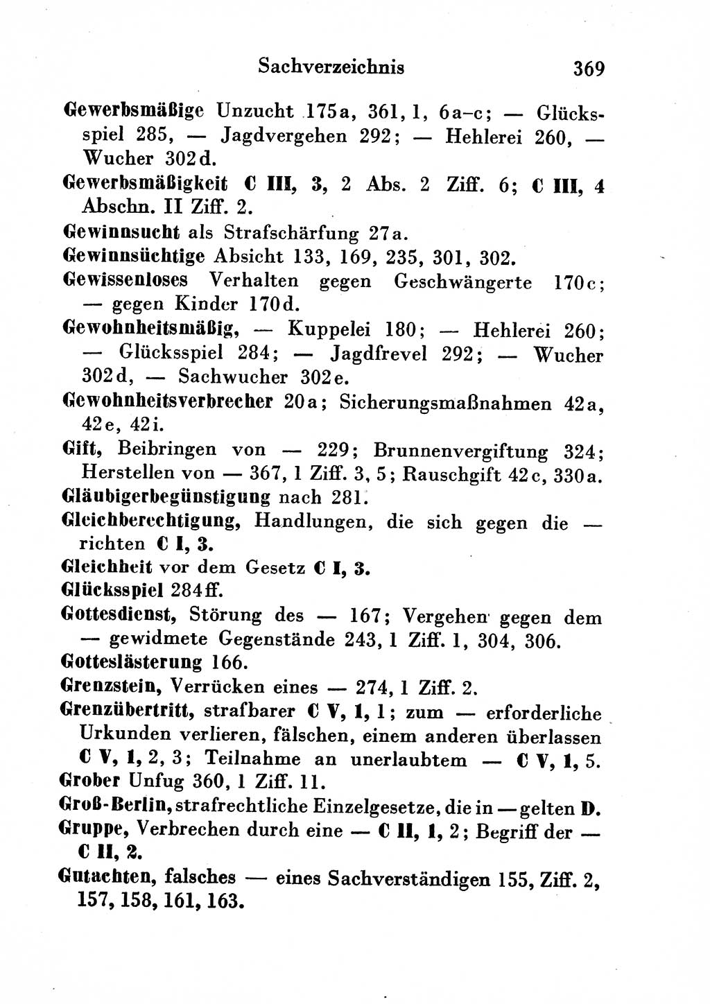 Strafgesetzbuch (StGB) und andere Strafgesetze [Deutsche Demokratische Republik (DDR)] 1954, Seite 369 (StGB Strafges. DDR 1954, S. 369)