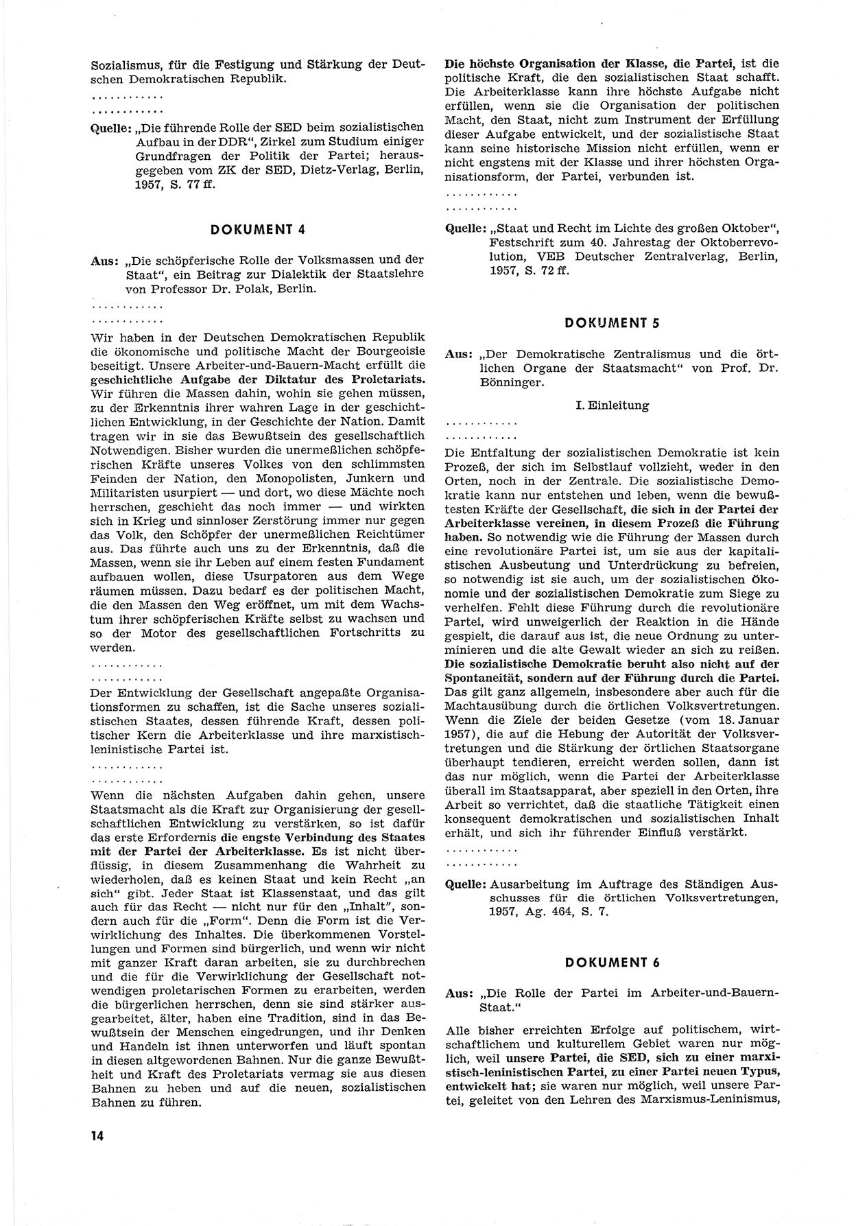 Unrecht als System, Dokumente über planmäßige Rechtsverletzungen in der Sowjetzone Deutschlands, zusammengestellt vom Untersuchungsausschuß Freiheitlicher Juristen (UFJ), Teil Ⅲ 1954-1958, herausgegeben vom Bundesministerium für gesamtdeutsche Fragen, Bonn 1958, Seite 14 (Unr. Syst. 1954-1958, S. 14)