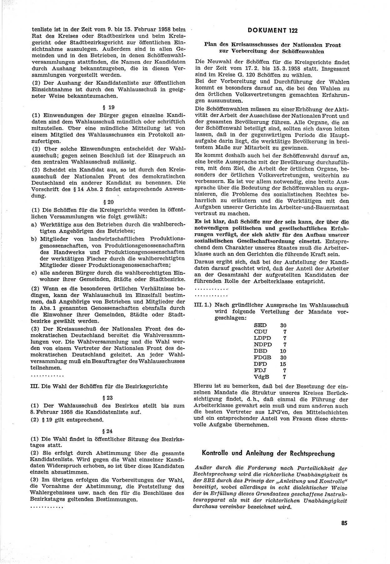 Unrecht als System, Dokumente über planmäßige Rechtsverletzungen in der Sowjetzone Deutschlands, zusammengestellt vom Untersuchungsausschuß Freiheitlicher Juristen (UFJ), Teil Ⅲ 1954-1958, herausgegeben vom Bundesministerium für gesamtdeutsche Fragen, Bonn 1958, Seite 85 (Unr. Syst. 1954-1958, S. 85)