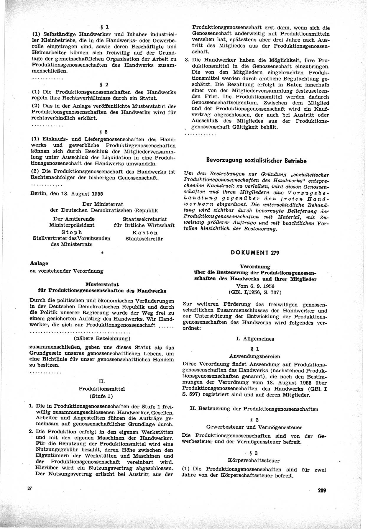 Unrecht als System, Dokumente Ã¼ber planmÃ¤ÃŸige Rechtsverletzungen in der Sowjetzone Deutschlands, zusammengestellt vom UntersuchungsausschuÃŸ Freiheitlicher Juristen (UFJ), Teil â…¢ 1954-1958, herausgegeben vom Bundesministerium fÃ¼r gesamtdeutsche Fragen, Bonn 1958, Seite 209 (Unr. Syst. 1954-1958, S. 209)