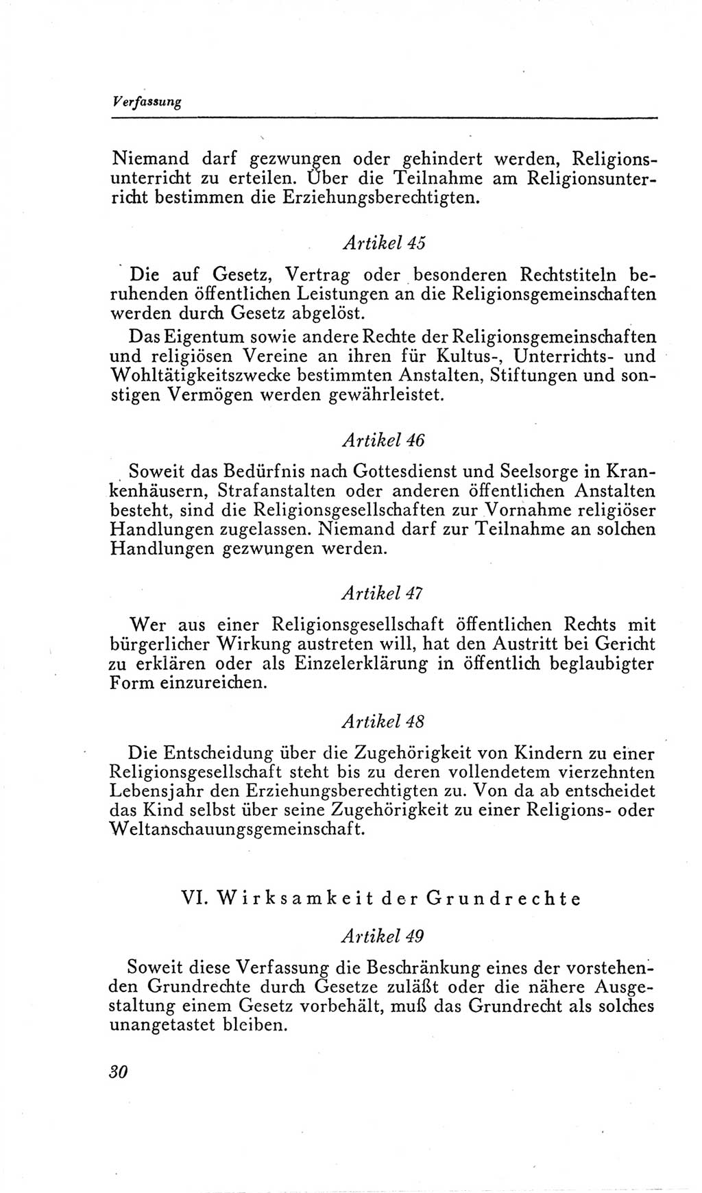 Handbuch der Volkskammer (VK) der Deutschen Demokratischen Republik (DDR), 2. Wahlperiode 1954-1958, Seite 30 (Hdb. VK. DDR, 2. WP. 1954-1958, S. 30)