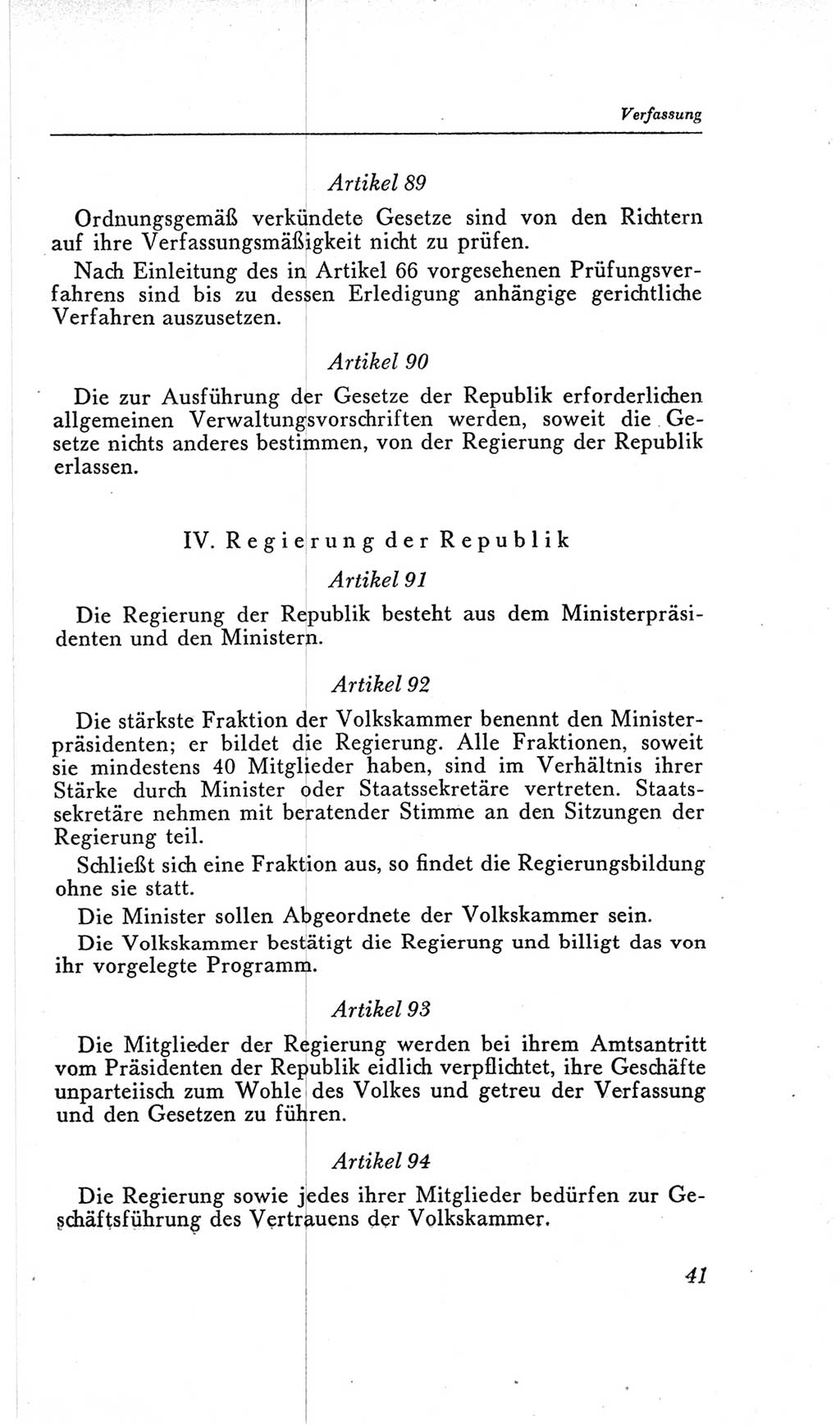 Handbuch der Volkskammer (VK) der Deutschen Demokratischen Republik (DDR), 2. Wahlperiode 1954-1958, Seite 41 (Hdb. VK. DDR, 2. WP. 1954-1958, S. 41)