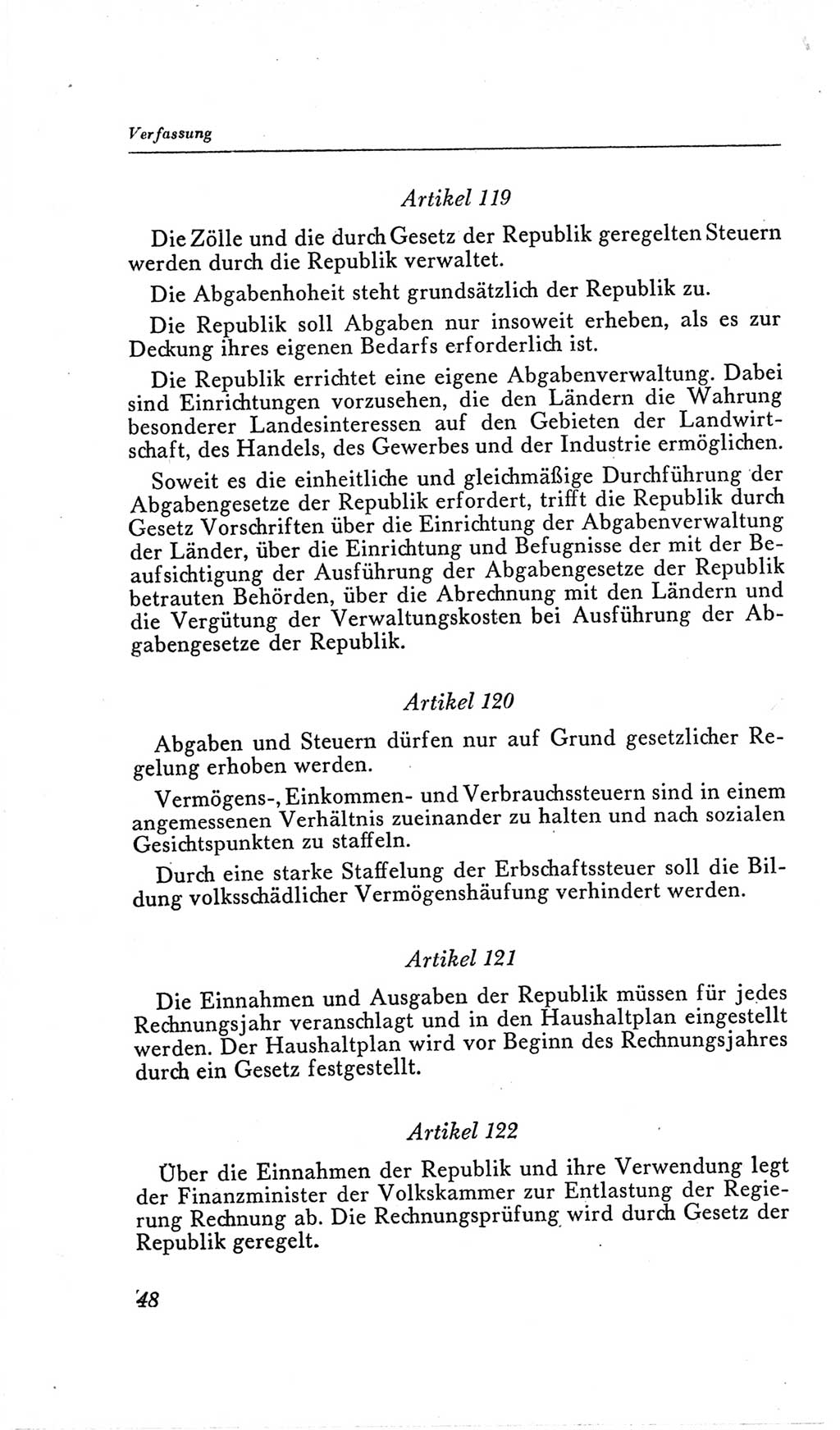 Handbuch der Volkskammer (VK) der Deutschen Demokratischen Republik (DDR), 2. Wahlperiode 1954-1958, Seite 48 (Hdb. VK. DDR, 2. WP. 1954-1958, S. 48)