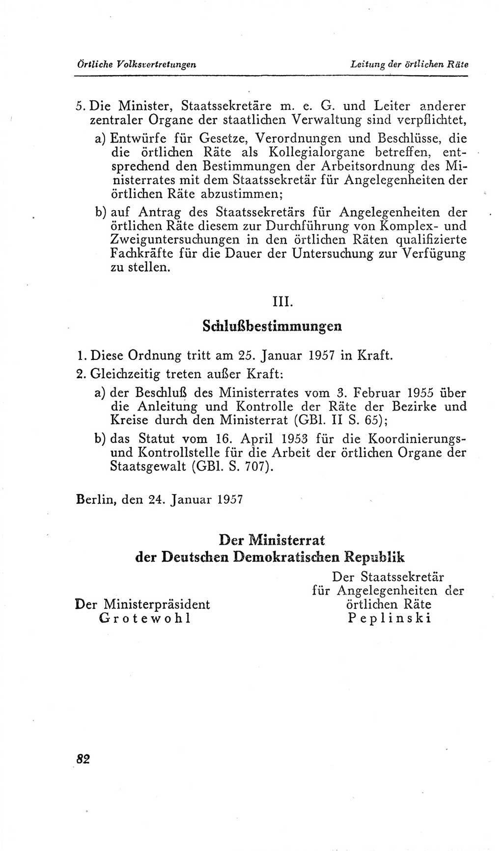 Handbuch der Volkskammer (VK) der Deutschen Demokratischen Republik (DDR), 2. Wahlperiode 1954-1958, Seite 82 (Hdb. VK. DDR, 2. WP. 1954-1958, S. 82)