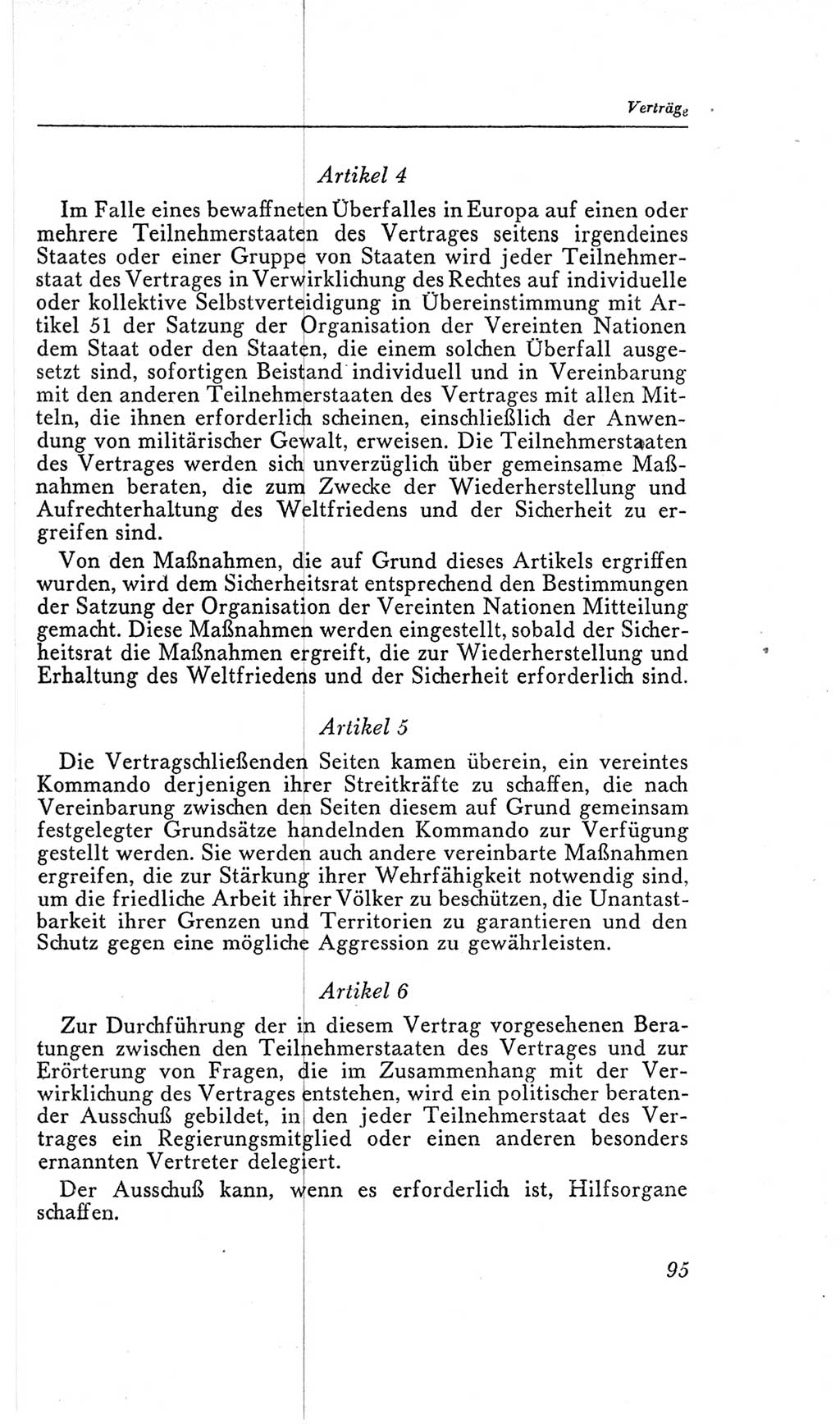 Handbuch der Volkskammer (VK) der Deutschen Demokratischen Republik (DDR), 2. Wahlperiode 1954-1958, Seite 95 (Hdb. VK. DDR, 2. WP. 1954-1958, S. 95)