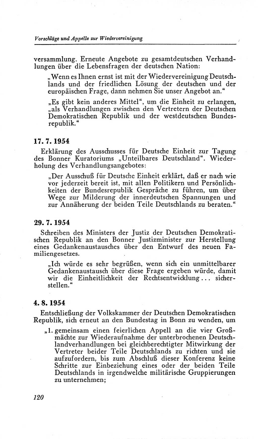 Handbuch der Volkskammer (VK) der Deutschen Demokratischen Republik (DDR), 2. Wahlperiode 1954-1958, Seite 120 (Hdb. VK. DDR, 2. WP. 1954-1958, S. 120)