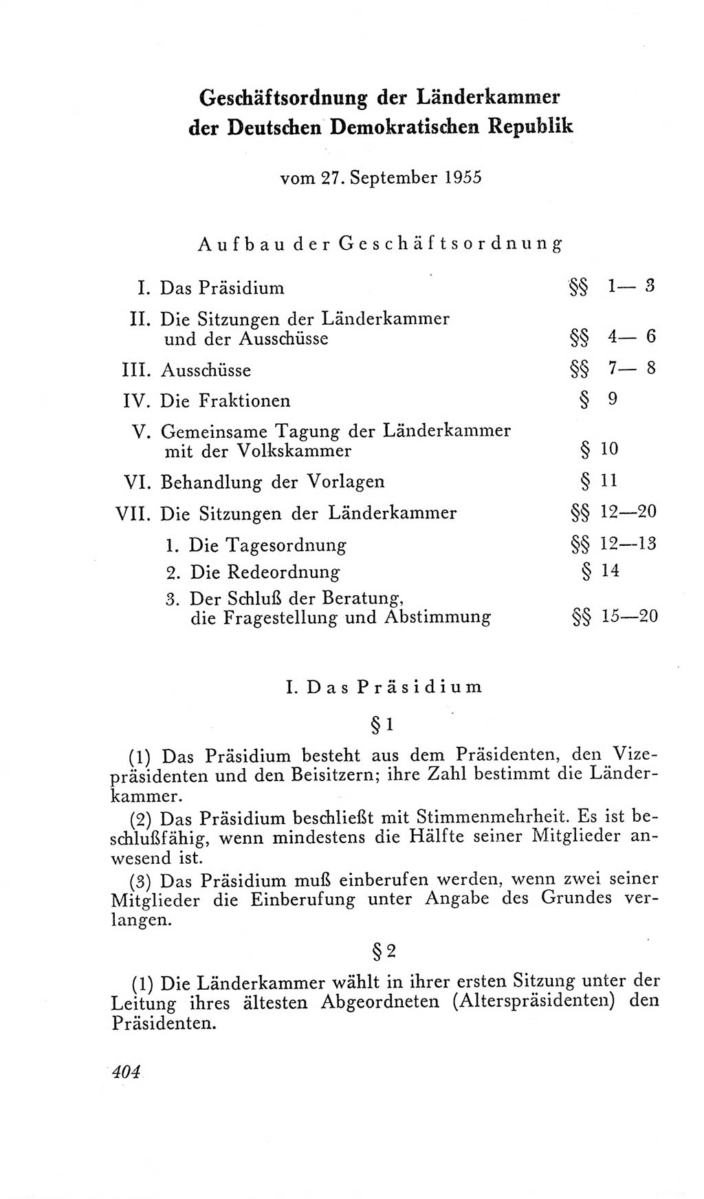 Handbuch der Volkskammer (VK) der Deutschen Demokratischen Republik (DDR), 2. Wahlperiode 1954-1958, Seite 404 (Hdb. VK. DDR, 2. WP. 1954-1958, S. 404)