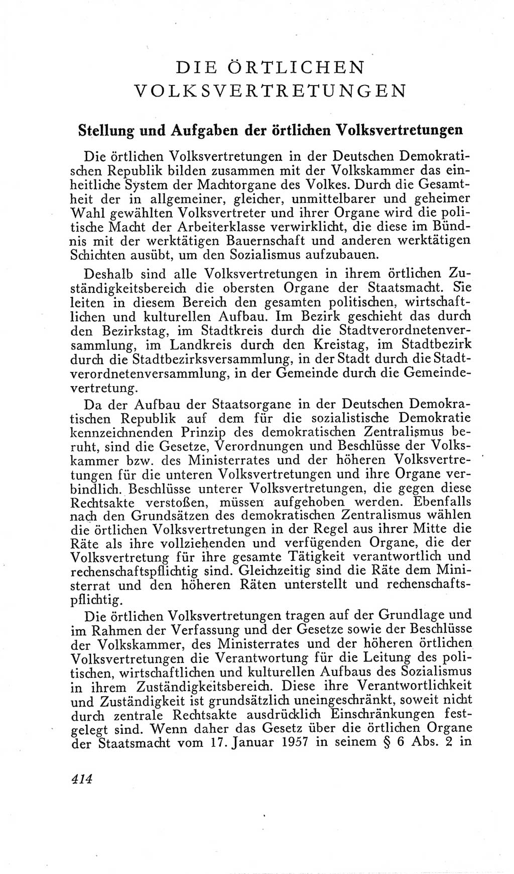 Handbuch der Volkskammer (VK) der Deutschen Demokratischen Republik (DDR), 2. Wahlperiode 1954-1958, Seite 414 (Hdb. VK. DDR, 2. WP. 1954-1958, S. 414)