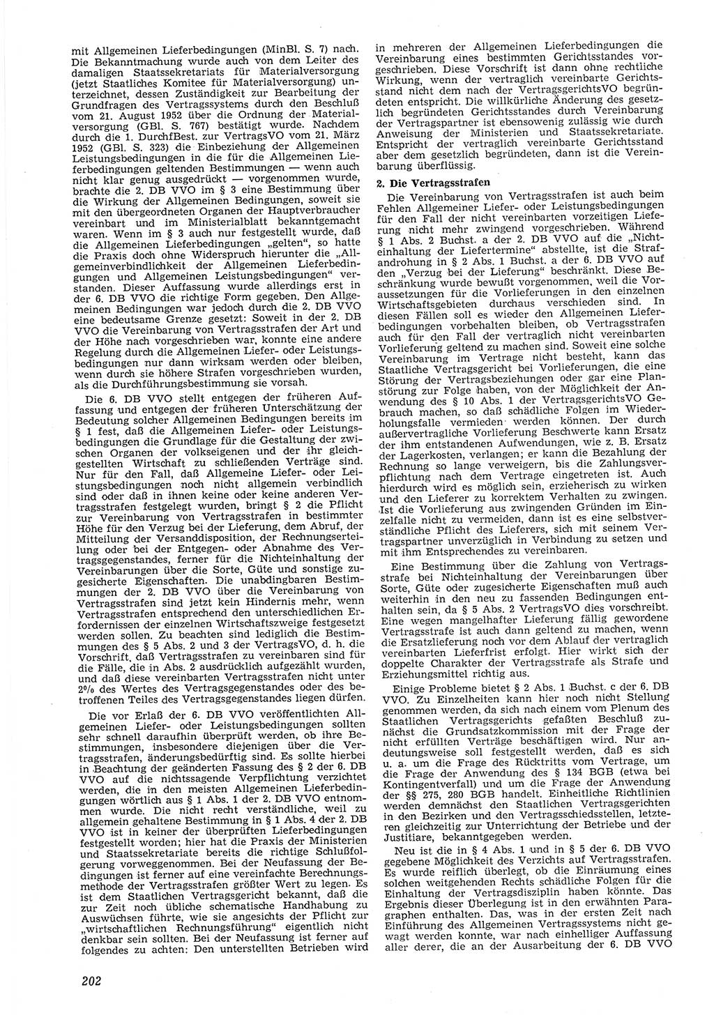 Neue Justiz (NJ), Zeitschrift für Recht und Rechtswissenschaft [Deutsche Demokratische Republik (DDR)], 8. Jahrgang 1954, Seite 202 (NJ DDR 1954, S. 202)