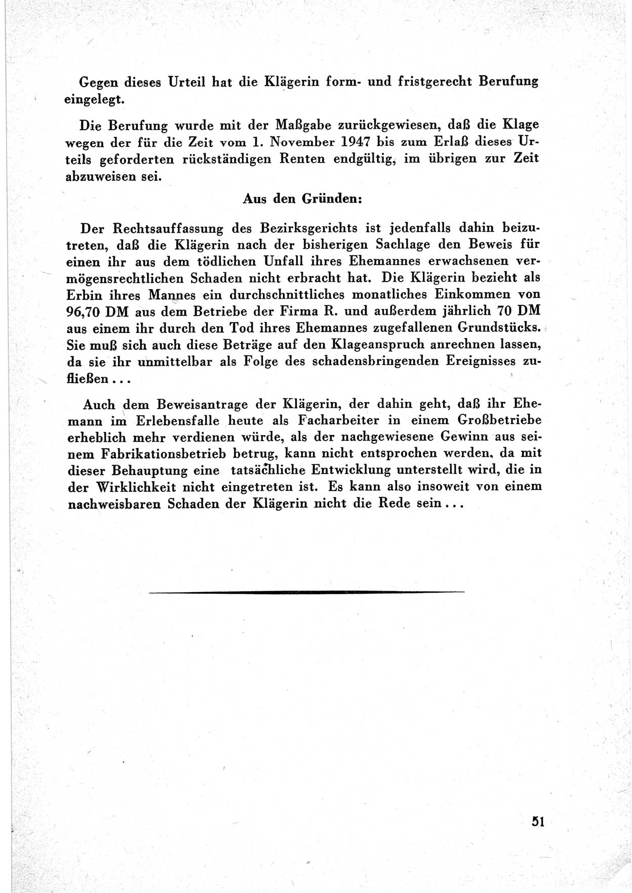 Dokumente des Unrechts, das SED-Regime [Deutsche Demokratische Republik (DDR)] in der Praxis, neue Folge, herausgegeben vom Bundesministerium für gesamtdeutsche Fragen (BMG) [Bundesrepublik Deutschland (BRD)], Bonn 1955, Seite 51 (Dok. UnR. SED-Reg. DDR BMG BRD 1955, S. 51)