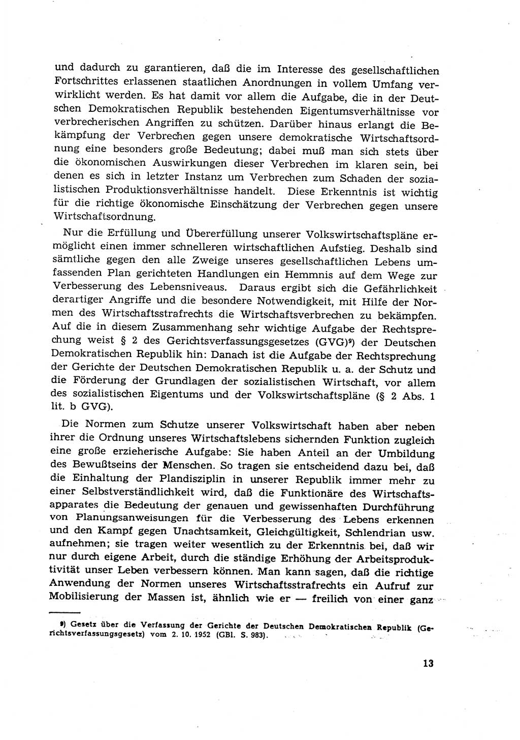 Materialien zum Strafrecht, Besonderer Teil [Deutsche Demokratische Republik (DDR)] 1955, Seite 13 (Mat. Strafr. BT DDR 1955, S. 13)