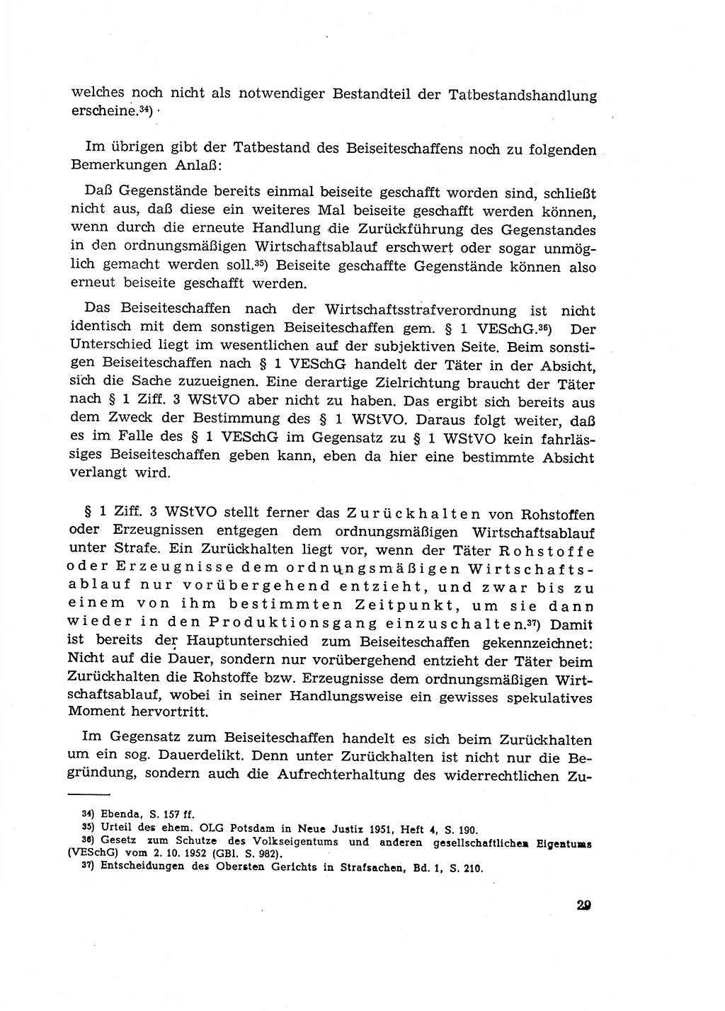 Materialien zum Strafrecht, Besonderer Teil [Deutsche Demokratische Republik (DDR)] 1955, Seite 29 (Mat. Strafr. BT DDR 1955, S. 29)
