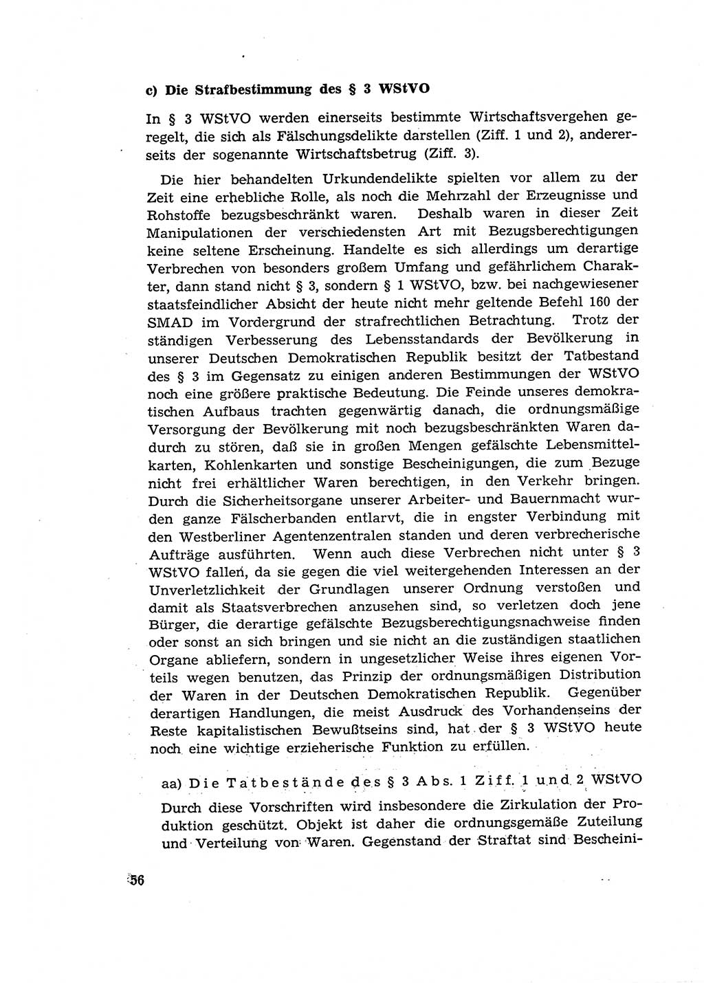 Materialien zum Strafrecht, Besonderer Teil [Deutsche Demokratische Republik (DDR)] 1955, Seite 56 (Mat. Strafr. BT DDR 1955, S. 56)