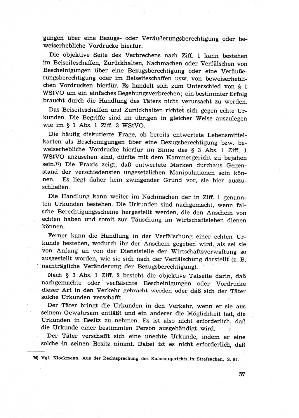 Materialien zum Strafrecht, Besonderer Teil [Deutsche Demokratische Republik (DDR)] 1955, Seite 57 (Mat. Strafr. BT DDR 1955, S. 57)