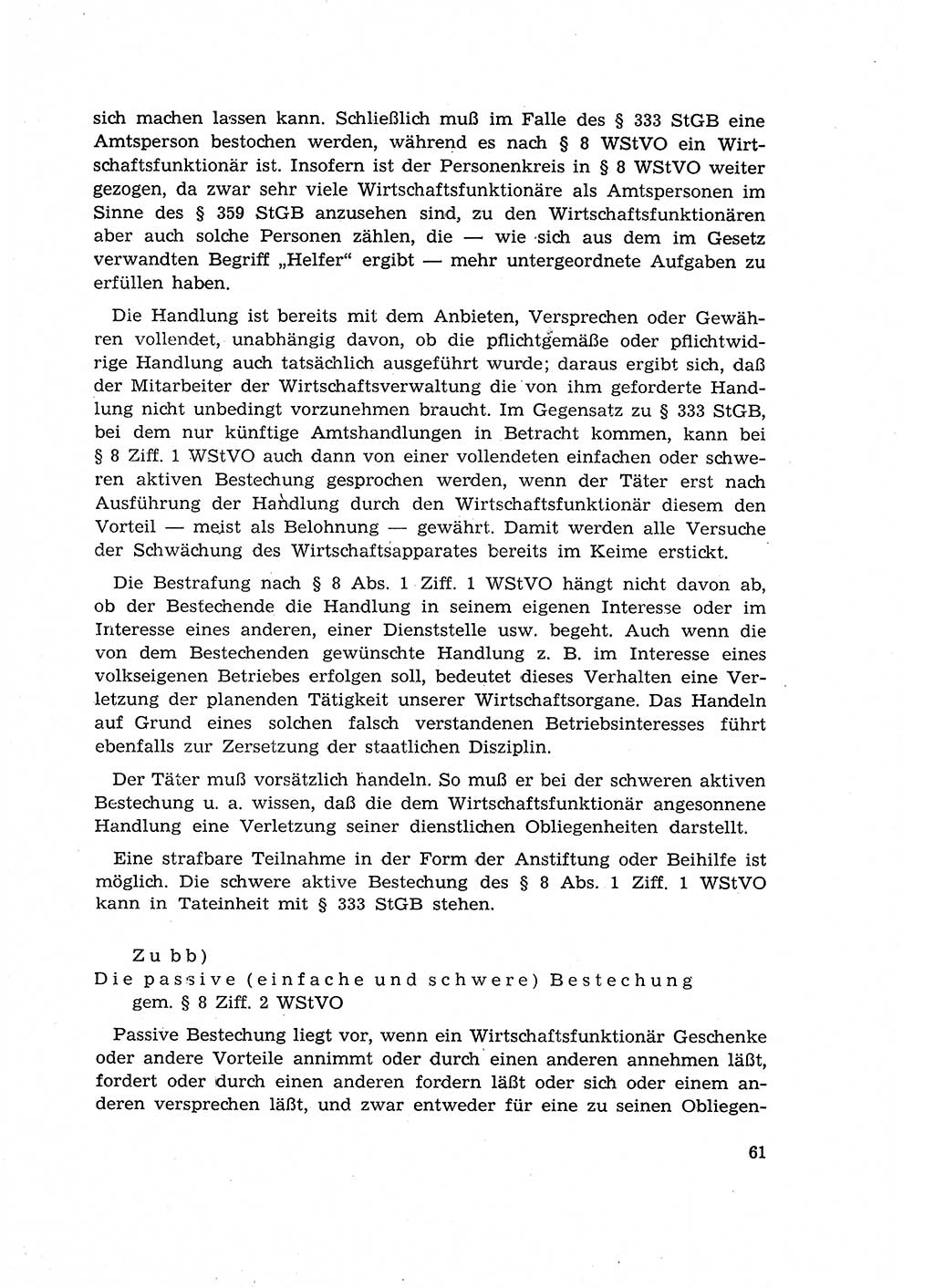 Materialien zum Strafrecht, Besonderer Teil [Deutsche Demokratische Republik (DDR)] 1955, Seite 61 (Mat. Strafr. BT DDR 1955, S. 61)