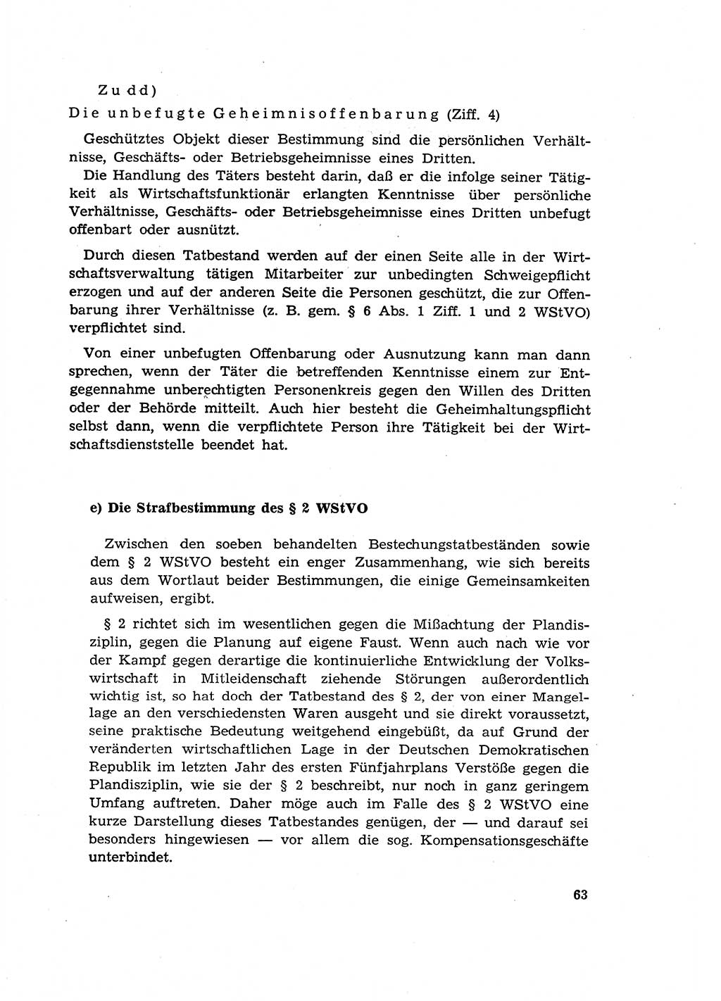 Materialien zum Strafrecht, Besonderer Teil [Deutsche Demokratische Republik (DDR)] 1955, Seite 63 (Mat. Strafr. BT DDR 1955, S. 63)