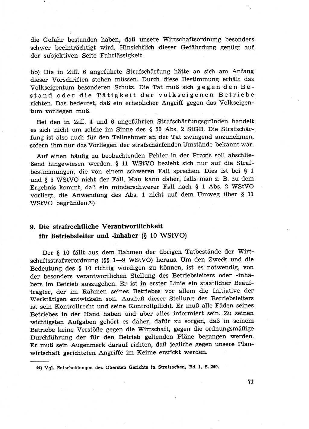 Materialien zum Strafrecht, Besonderer Teil [Deutsche Demokratische Republik (DDR)] 1955, Seite 71 (Mat. Strafr. BT DDR 1955, S. 71)