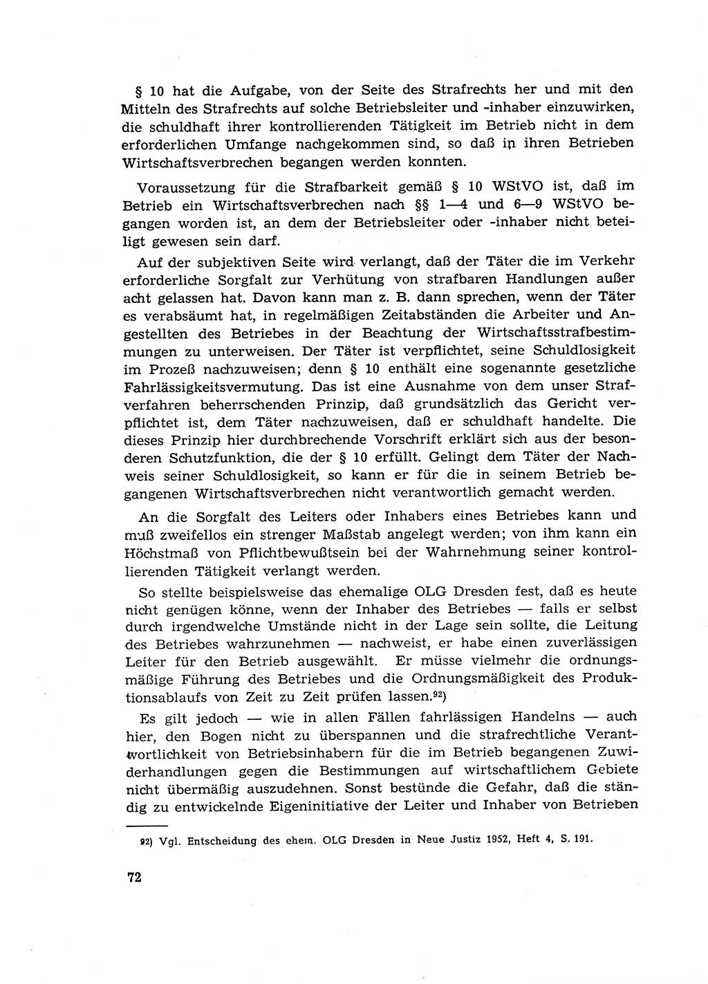 Materialien zum Strafrecht, Besonderer Teil [Deutsche Demokratische Republik (DDR)] 1955, Seite 72 (Mat. Strafr. BT DDR 1955, S. 72)