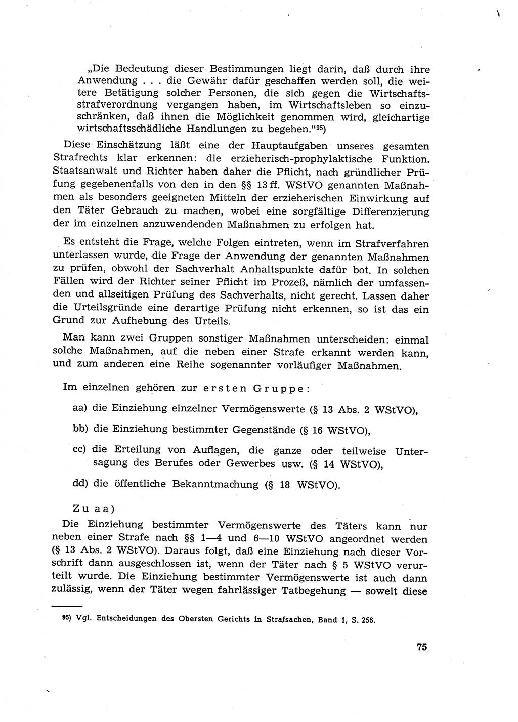 Materialien zum Strafrecht, Besonderer Teil [Deutsche Demokratische Republik (DDR)] 1955, Seite 75 (Mat. Strafr. BT DDR 1955, S. 75)