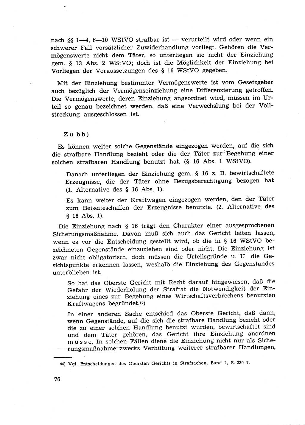 Materialien zum Strafrecht, Besonderer Teil [Deutsche Demokratische Republik (DDR)] 1955, Seite 76 (Mat. Strafr. BT DDR 1955, S. 76)