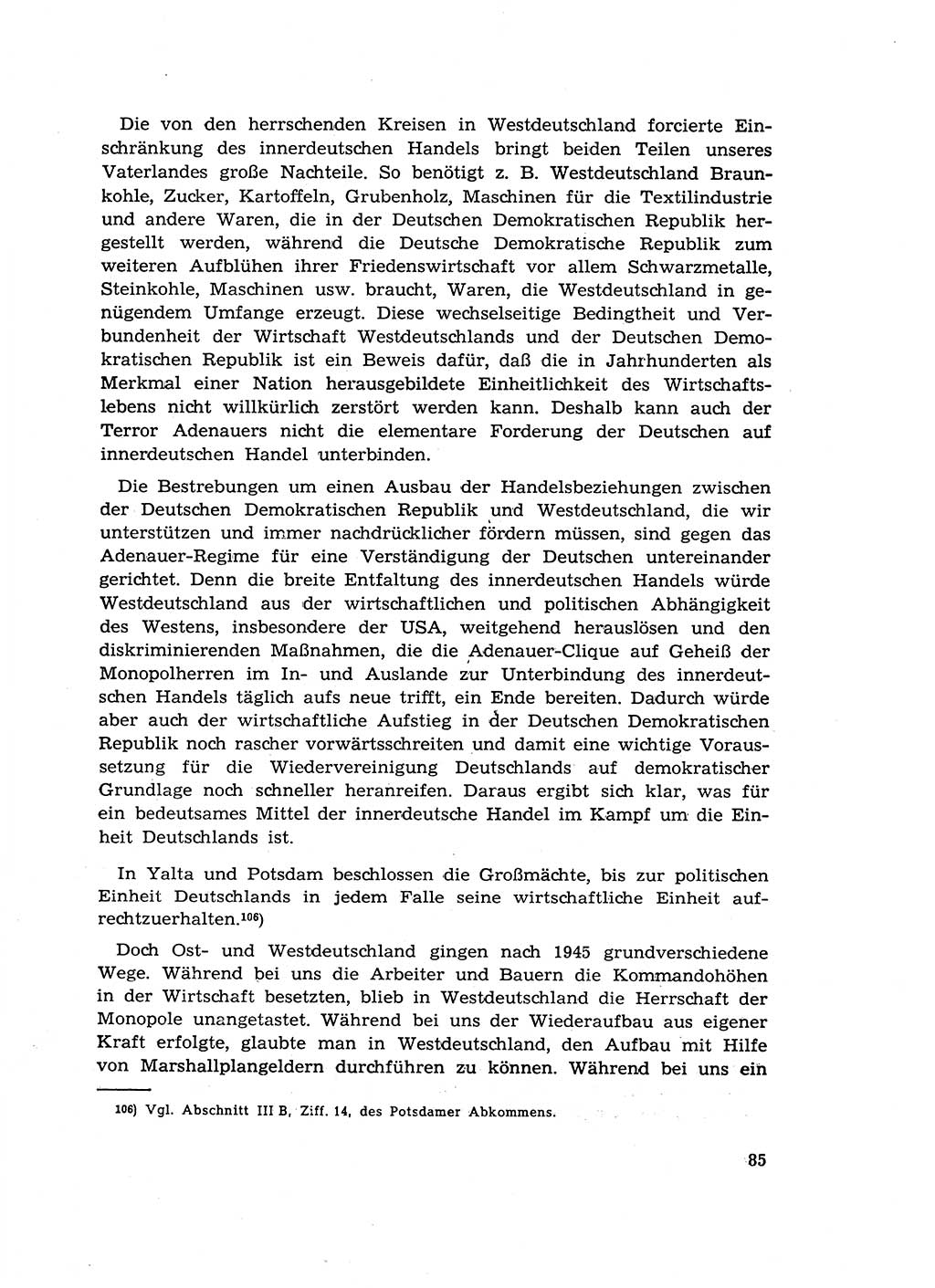 Materialien zum Strafrecht, Besonderer Teil [Deutsche Demokratische Republik (DDR)] 1955, Seite 85 (Mat. Strafr. BT DDR 1955, S. 85)