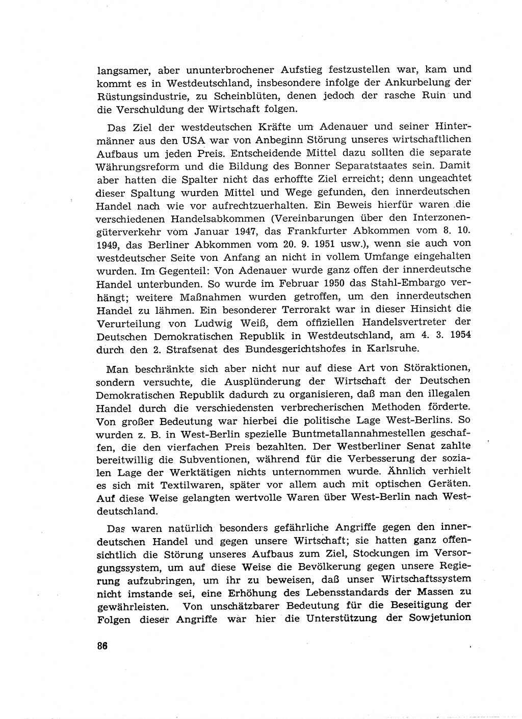 Materialien zum Strafrecht, Besonderer Teil [Deutsche Demokratische Republik (DDR)] 1955, Seite 86 (Mat. Strafr. BT DDR 1955, S. 86)
