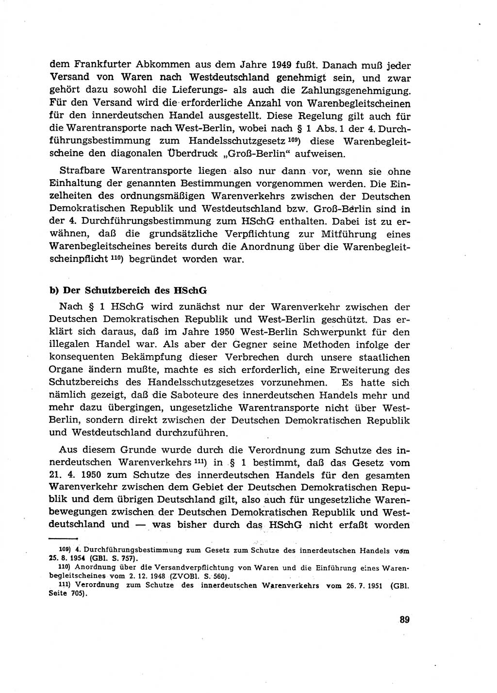 Materialien zum Strafrecht, Besonderer Teil [Deutsche Demokratische Republik (DDR)] 1955, Seite 89 (Mat. Strafr. BT DDR 1955, S. 89)