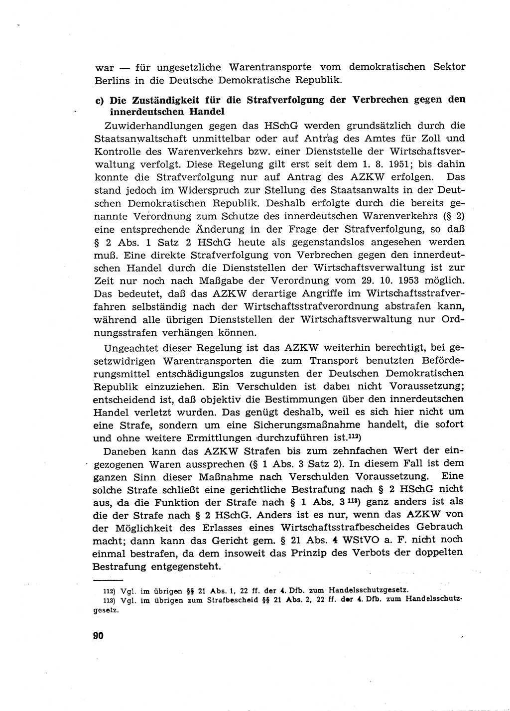 Materialien zum Strafrecht, Besonderer Teil [Deutsche Demokratische Republik (DDR)] 1955, Seite 90 (Mat. Strafr. BT DDR 1955, S. 90)