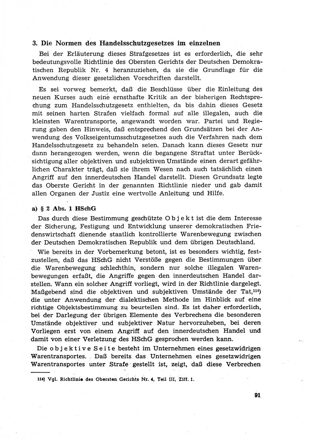 Materialien zum Strafrecht, Besonderer Teil [Deutsche Demokratische Republik (DDR)] 1955, Seite 91 (Mat. Strafr. BT DDR 1955, S. 91)