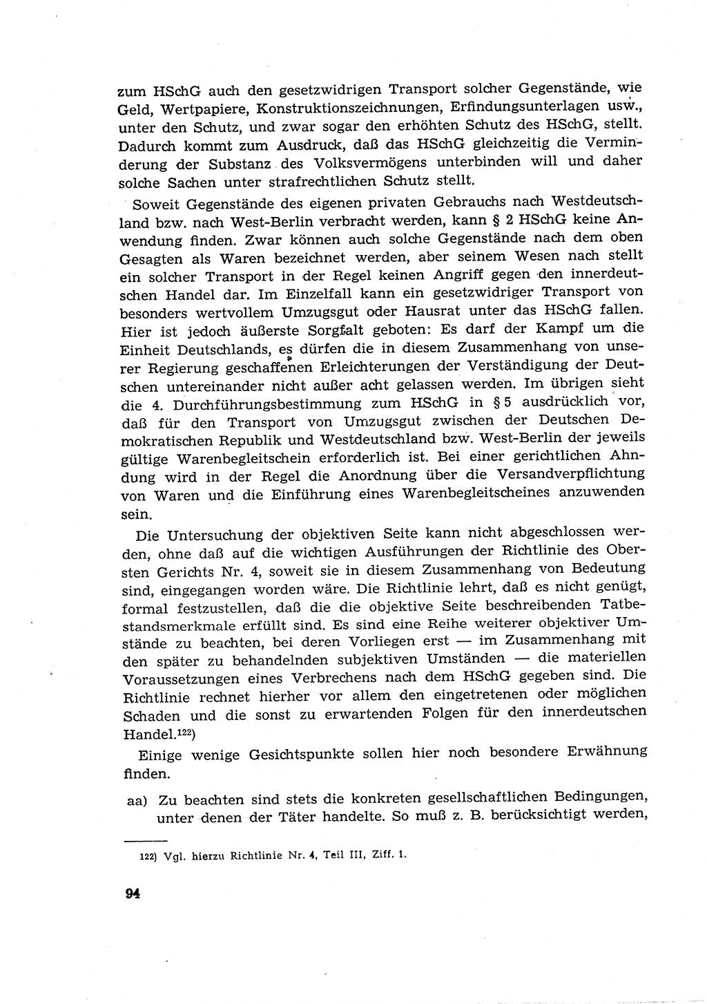 Materialien zum Strafrecht, Besonderer Teil [Deutsche Demokratische Republik (DDR)] 1955, Seite 94 (Mat. Strafr. BT DDR 1955, S. 94)
