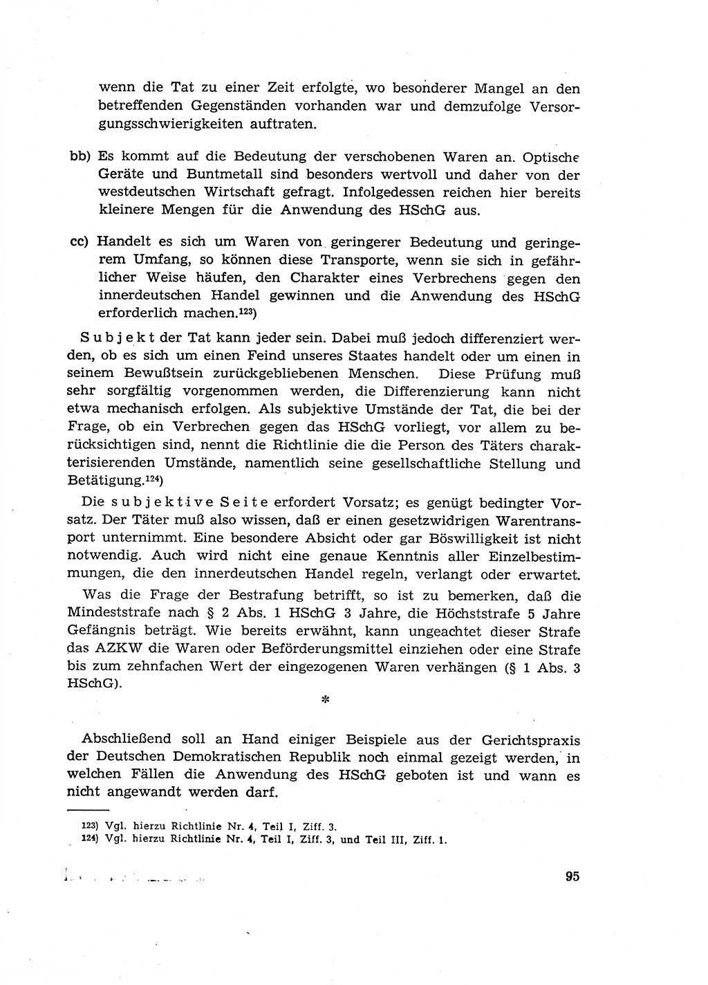 Materialien zum Strafrecht, Besonderer Teil [Deutsche Demokratische Republik (DDR)] 1955, Seite 95 (Mat. Strafr. BT DDR 1955, S. 95)