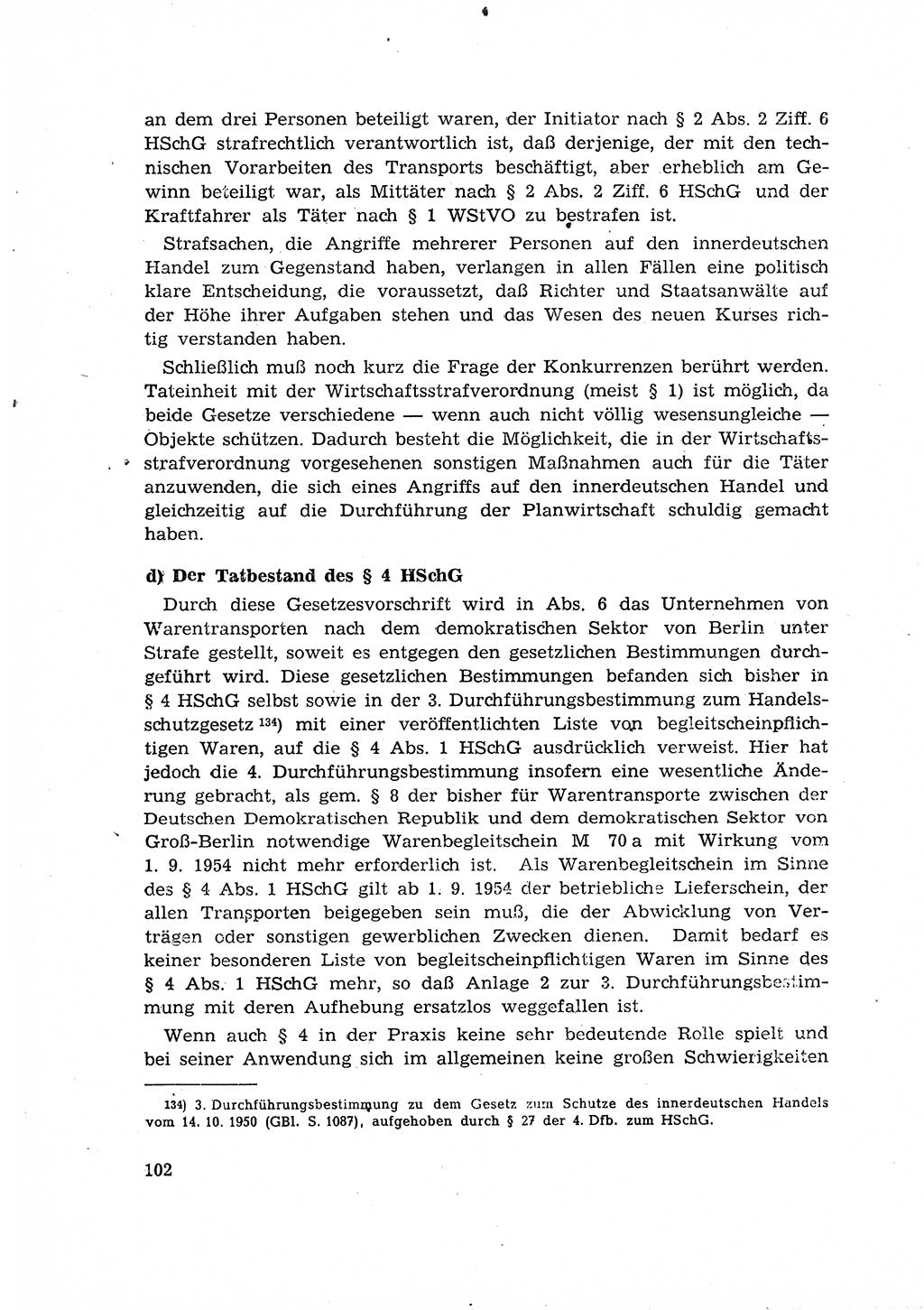 Materialien zum Strafrecht, Besonderer Teil [Deutsche Demokratische Republik (DDR)] 1955, Seite 102 (Mat. Strafr. BT DDR 1955, S. 102)