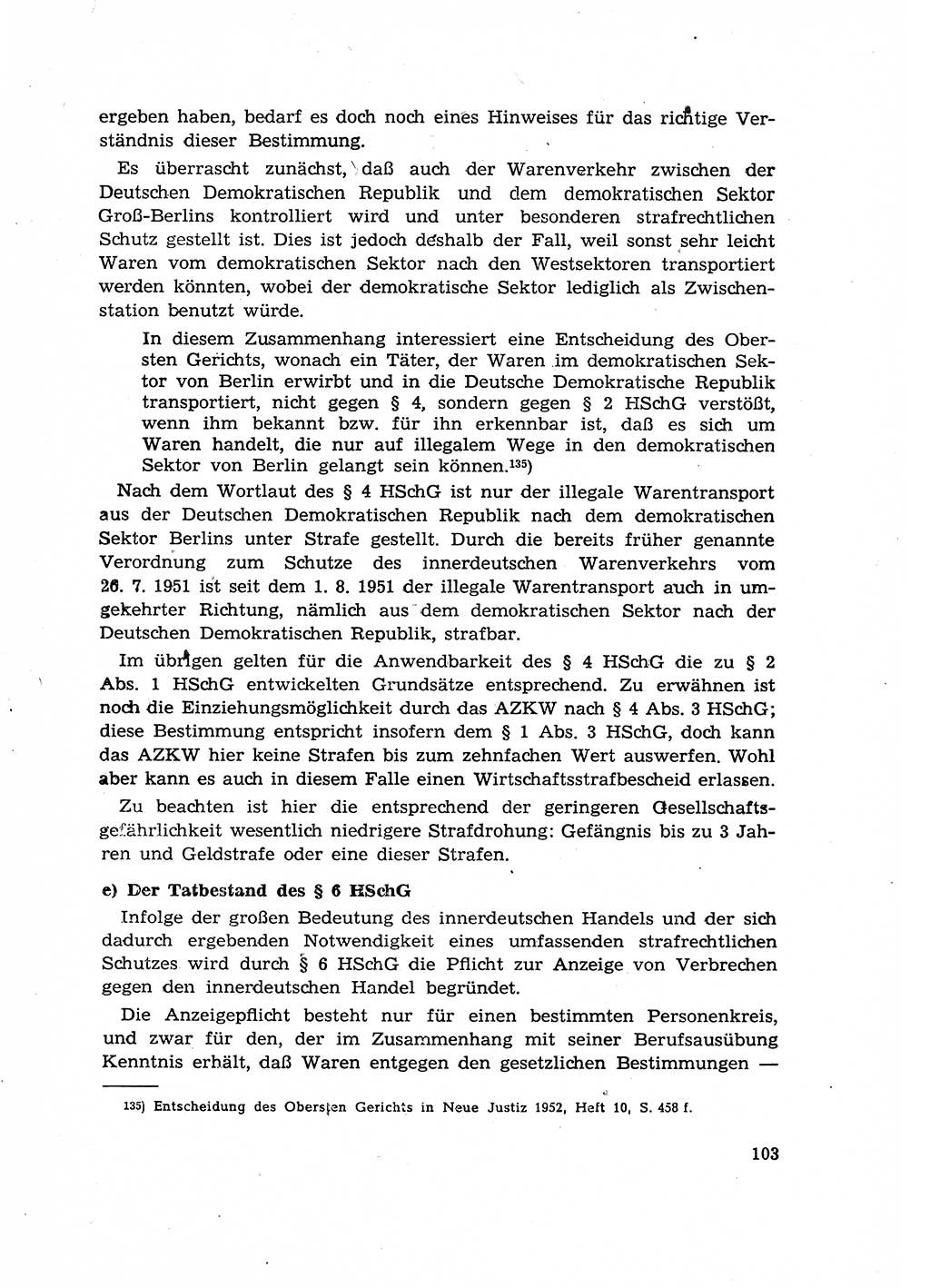 Materialien zum Strafrecht, Besonderer Teil [Deutsche Demokratische Republik (DDR)] 1955, Seite 103 (Mat. Strafr. BT DDR 1955, S. 103)