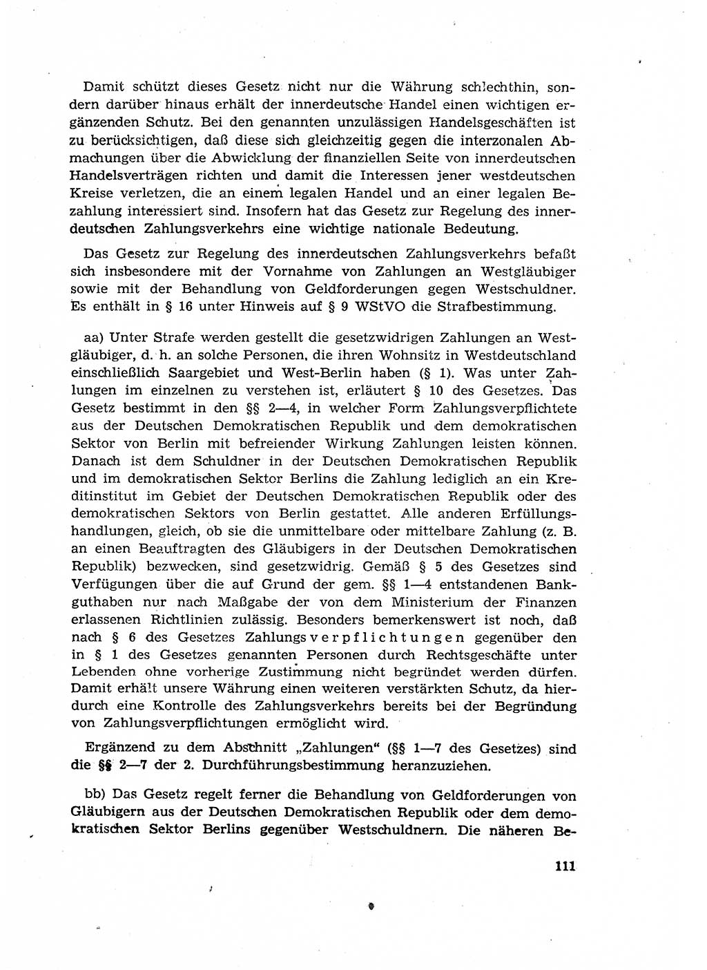 Materialien zum Strafrecht, Besonderer Teil [Deutsche Demokratische Republik (DDR)] 1955, Seite 111 (Mat. Strafr. BT DDR 1955, S. 111)