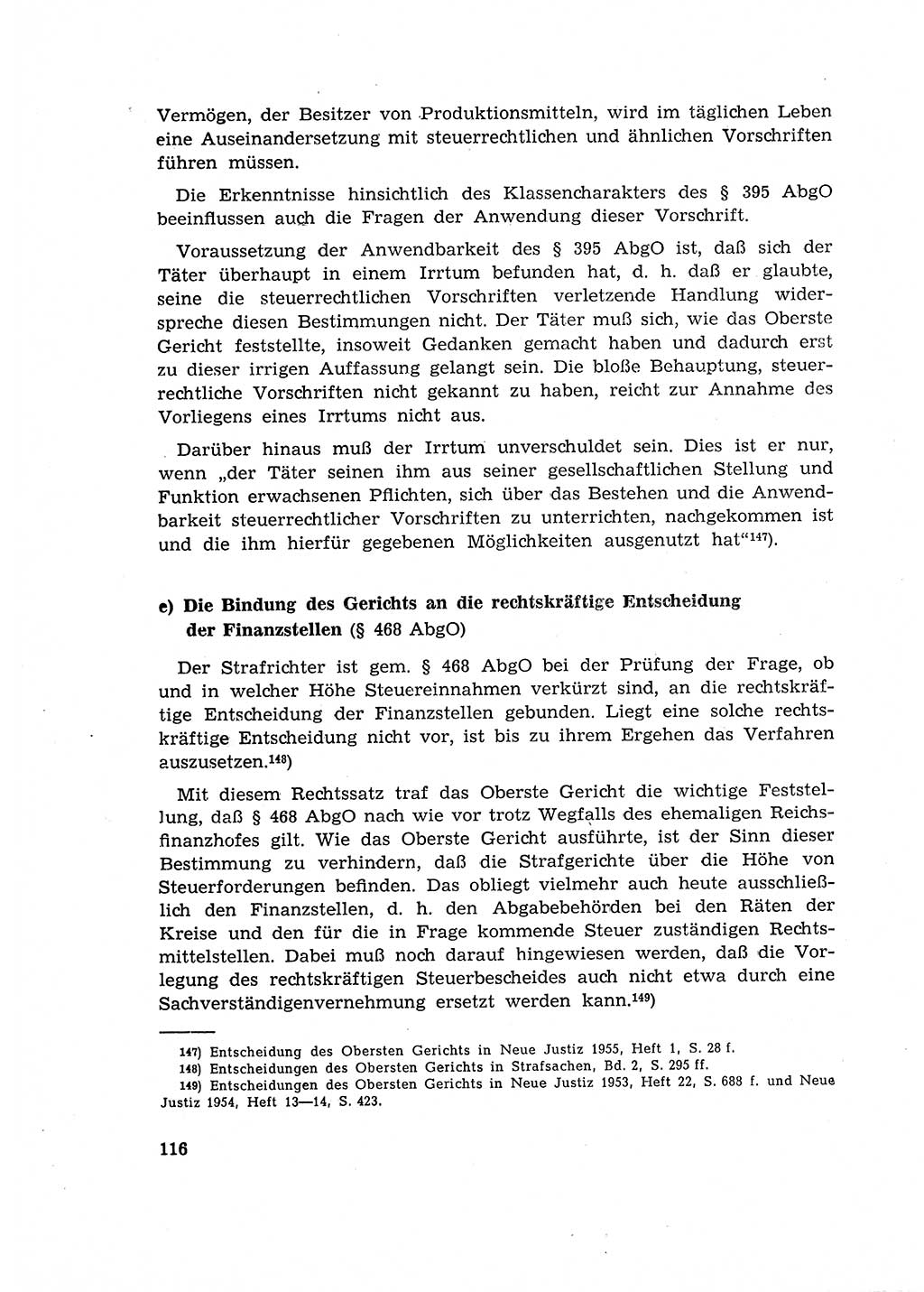 Materialien zum Strafrecht, Besonderer Teil [Deutsche Demokratische Republik (DDR)] 1955, Seite 116 (Mat. Strafr. BT DDR 1955, S. 116)