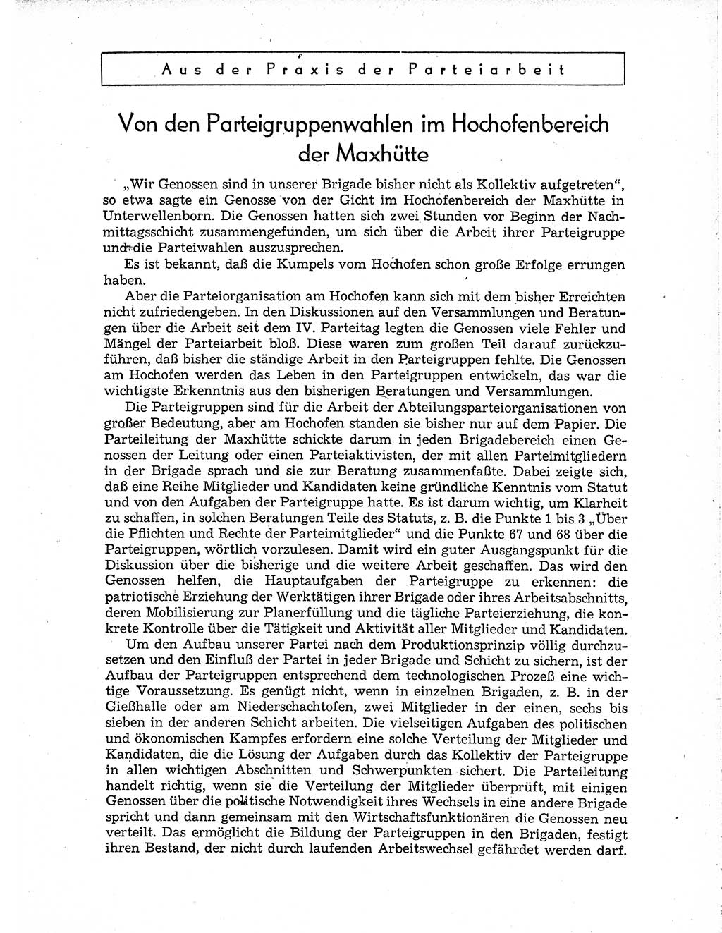 Neuer Weg (NW), Organ des Zentralkomitees (ZK) der SED (Sozialistische Einheitspartei Deutschlands) für Fragen des Parteiaufbaus und des Parteilebens, 10. Jahrgang [Deutsche Demokratische Republik (DDR)] 1955, Seite 117 (NW ZK SED DDR 1955, S. 117)