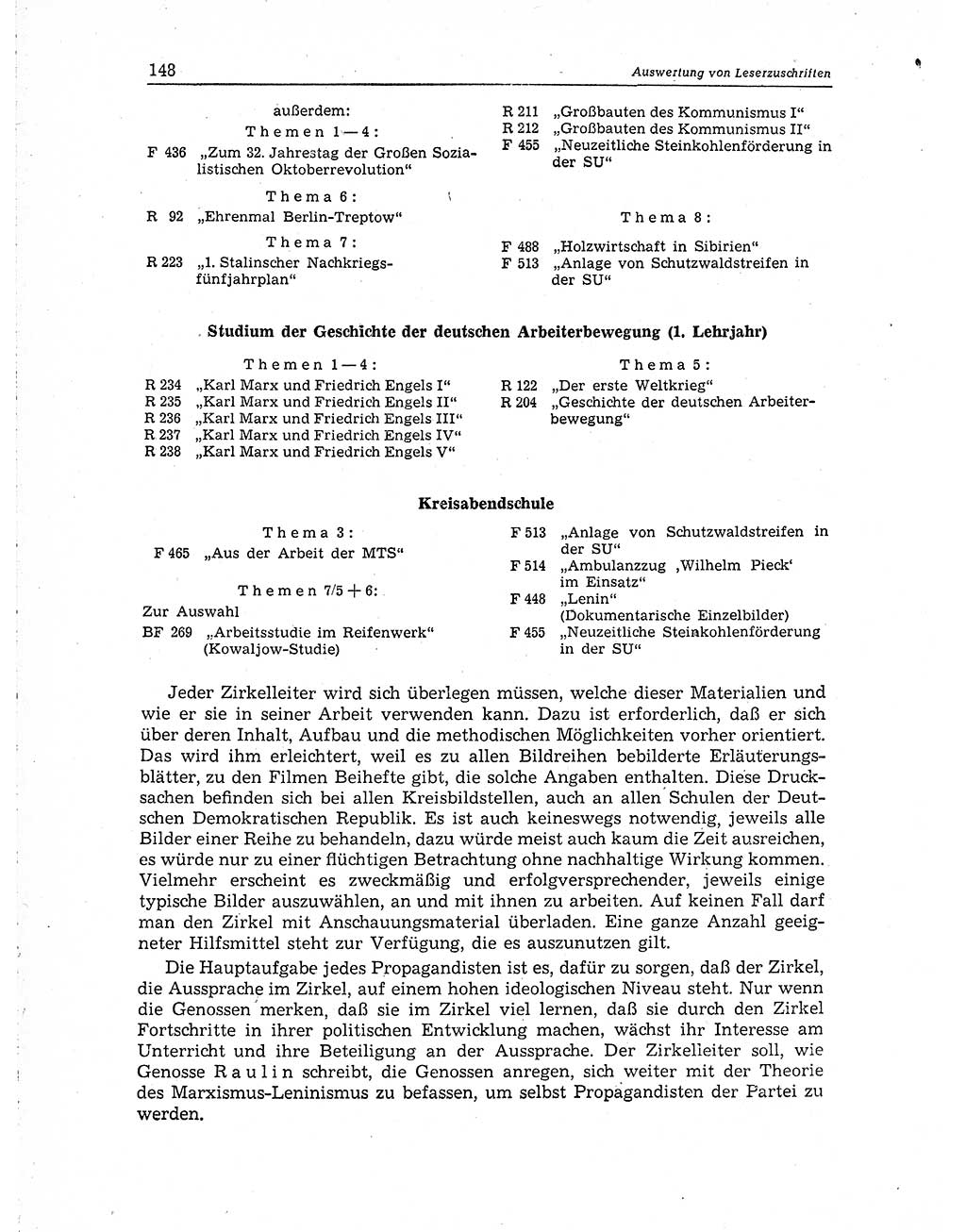 Neuer Weg (NW), Organ des Zentralkomitees (ZK) der SED (Sozialistische Einheitspartei Deutschlands) für Fragen des Parteiaufbaus und des Parteilebens, 10. Jahrgang [Deutsche Demokratische Republik (DDR)] 1955, Seite 148 (NW ZK SED DDR 1955, S. 148)