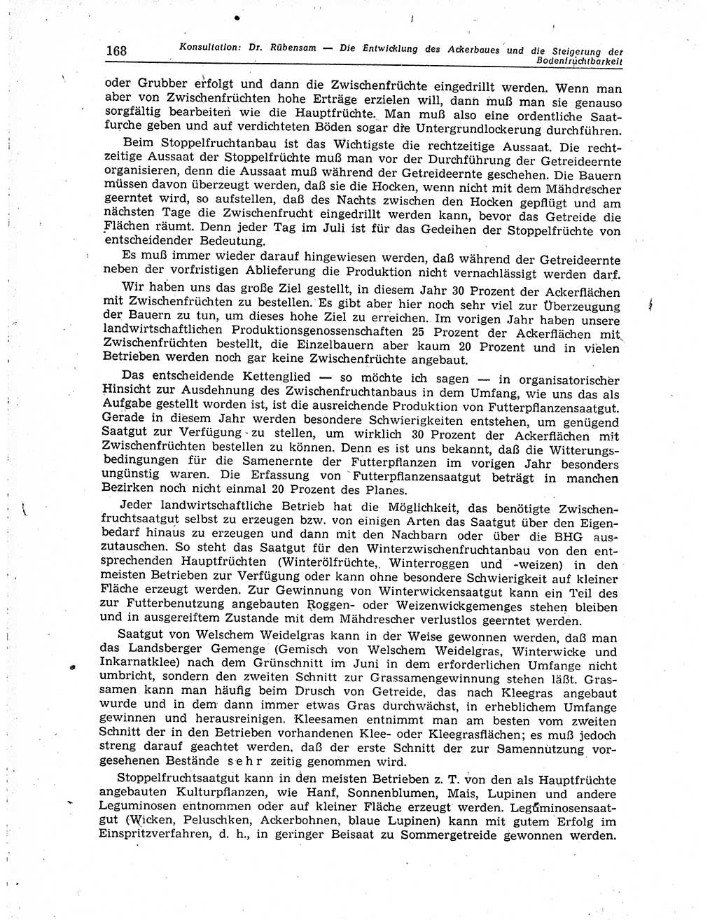 Neuer Weg (NW), Organ des Zentralkomitees (ZK) der SED (Sozialistische Einheitspartei Deutschlands) für Fragen des Parteiaufbaus und des Parteilebens, 10. Jahrgang [Deutsche Demokratische Republik (DDR)] 1955, Seite 168 (NW ZK SED DDR 1955, S. 168)