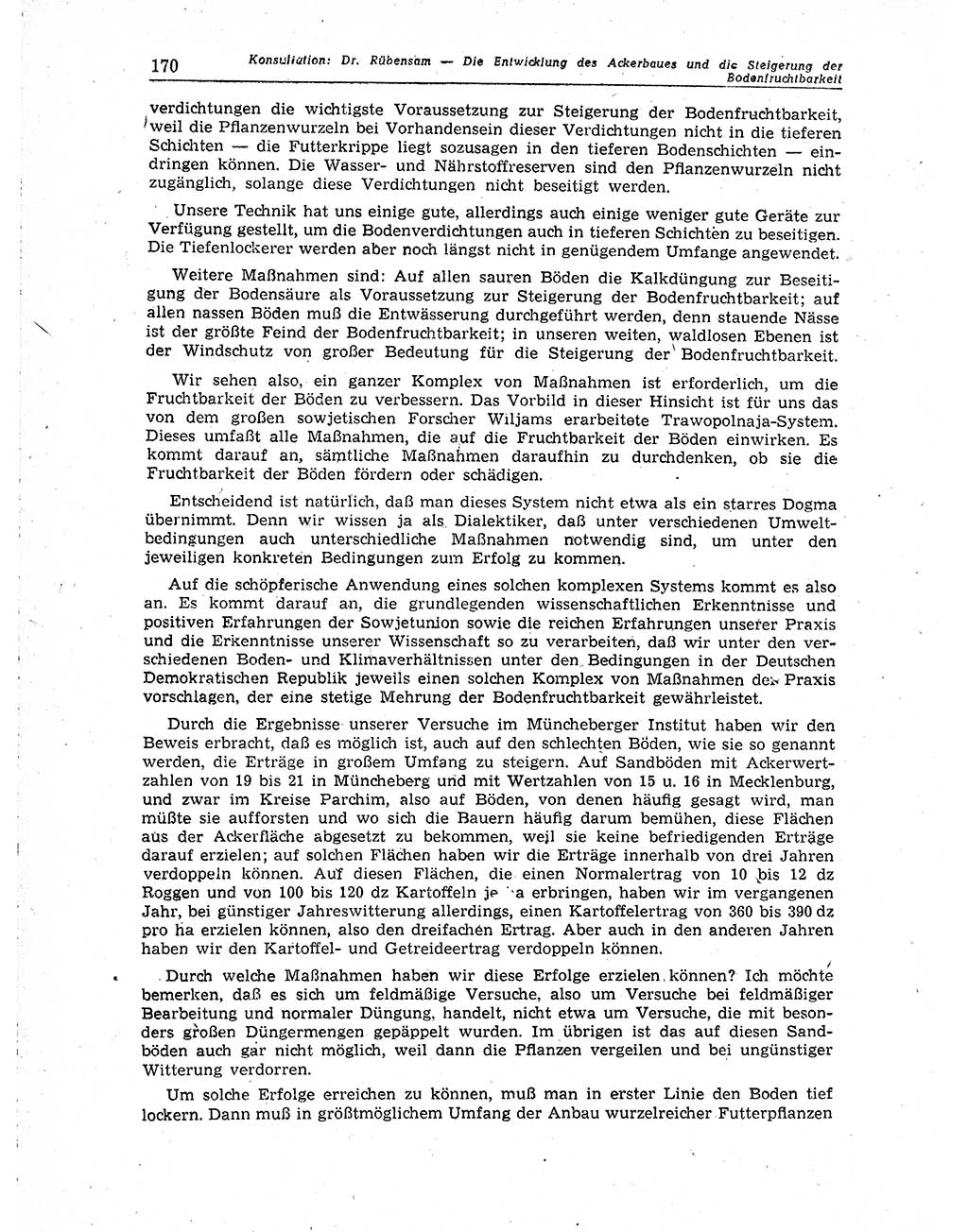 Neuer Weg (NW), Organ des Zentralkomitees (ZK) der SED (Sozialistische Einheitspartei Deutschlands) für Fragen des Parteiaufbaus und des Parteilebens, 10. Jahrgang [Deutsche Demokratische Republik (DDR)] 1955, Seite 170 (NW ZK SED DDR 1955, S. 170)