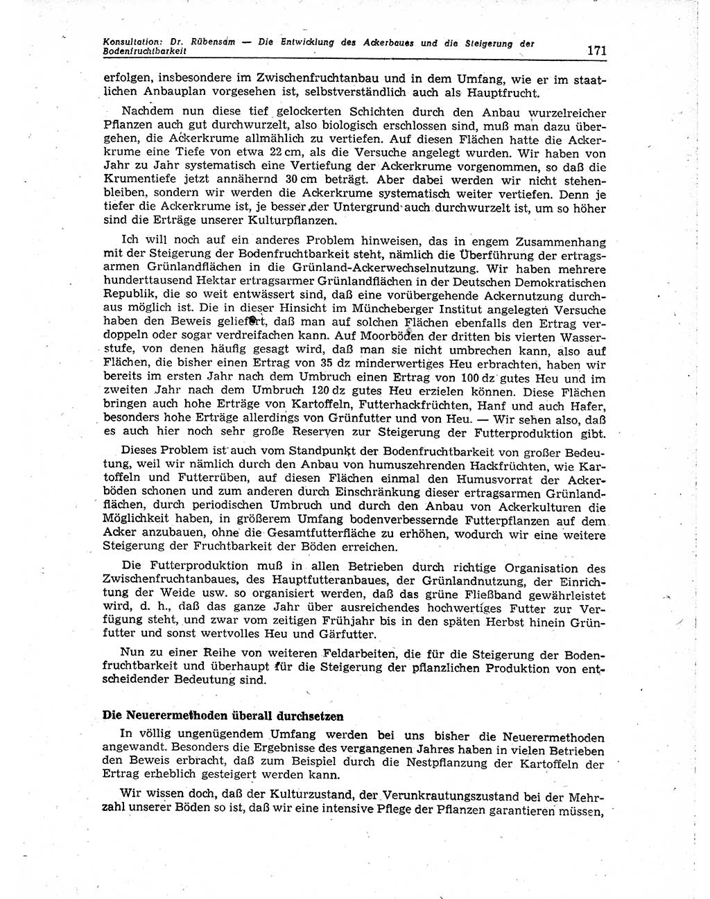 Neuer Weg (NW), Organ des Zentralkomitees (ZK) der SED (Sozialistische Einheitspartei Deutschlands) für Fragen des Parteiaufbaus und des Parteilebens, 10. Jahrgang [Deutsche Demokratische Republik (DDR)] 1955, Seite 171 (NW ZK SED DDR 1955, S. 171)