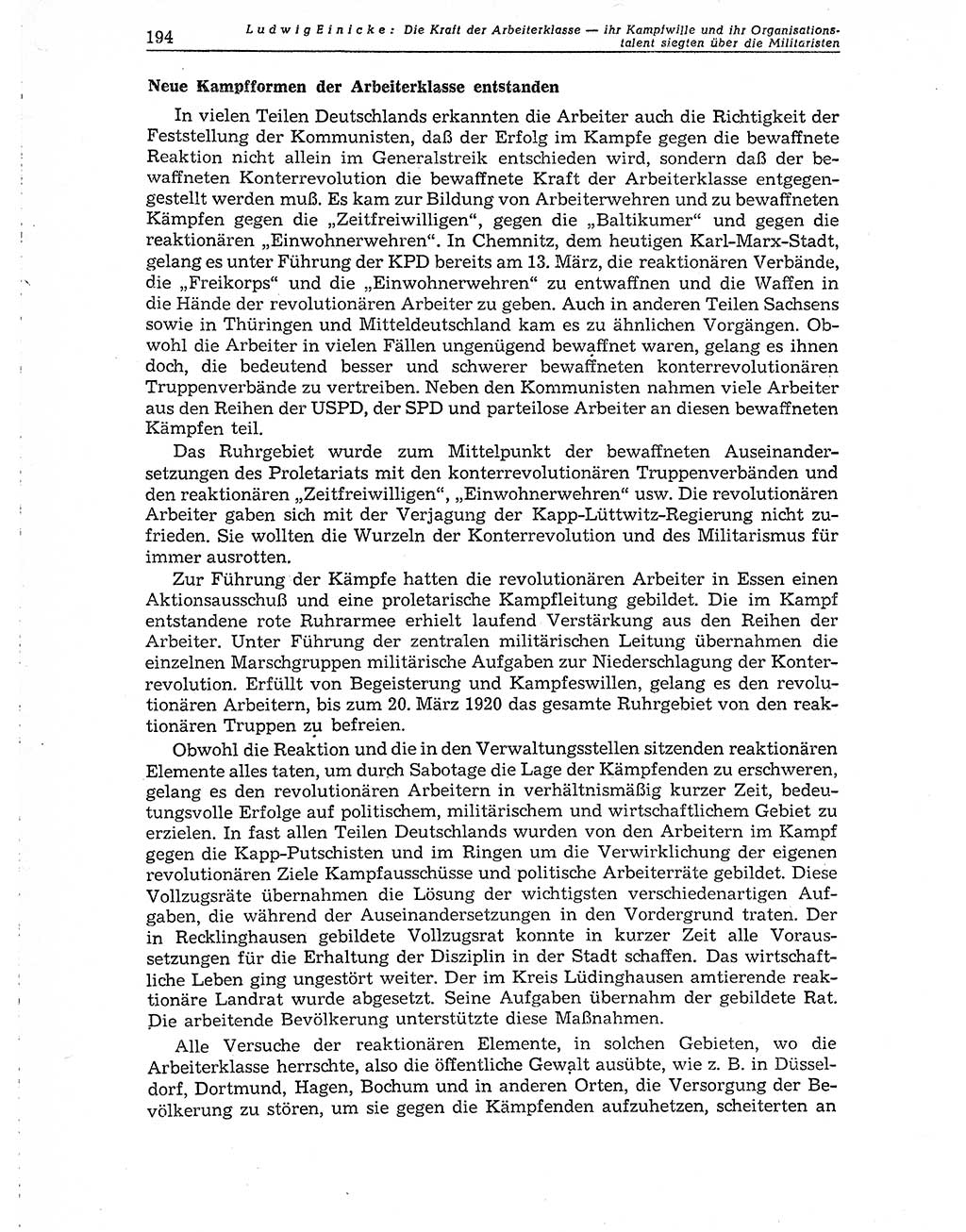 Neuer Weg (NW), Organ des Zentralkomitees (ZK) der SED (Sozialistische Einheitspartei Deutschlands) für Fragen des Parteiaufbaus und des Parteilebens, 10. Jahrgang [Deutsche Demokratische Republik (DDR)] 1955, Seite 194 (NW ZK SED DDR 1955, S. 194)