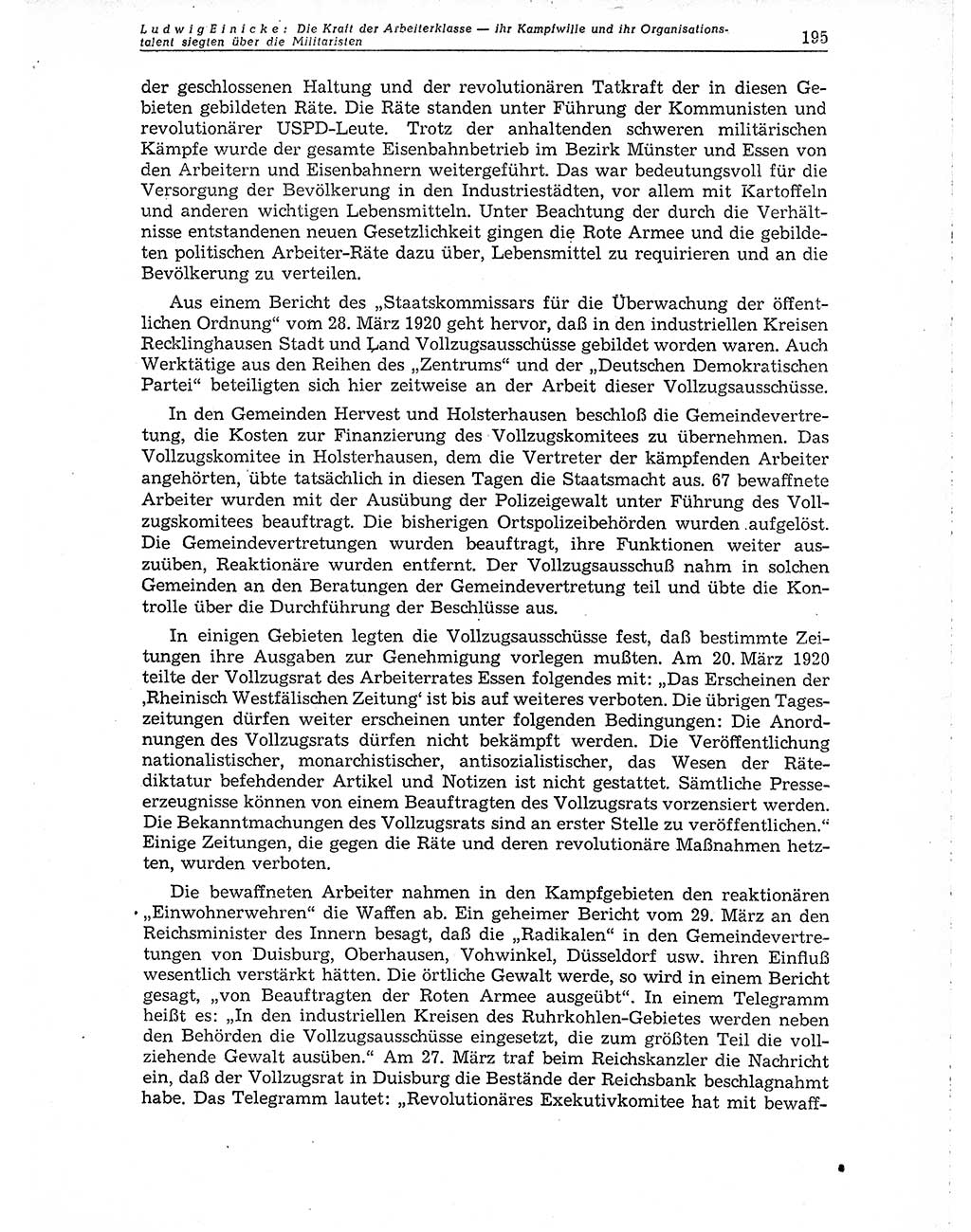 Neuer Weg (NW), Organ des Zentralkomitees (ZK) der SED (Sozialistische Einheitspartei Deutschlands) für Fragen des Parteiaufbaus und des Parteilebens, 10. Jahrgang [Deutsche Demokratische Republik (DDR)] 1955, Seite 195 (NW ZK SED DDR 1955, S. 195)