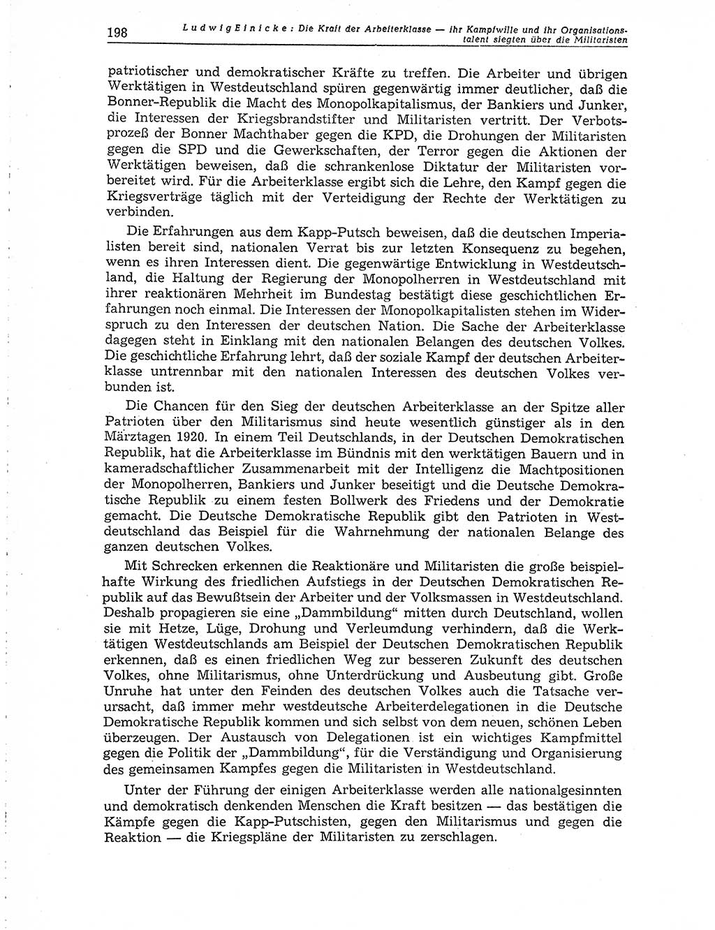 Neuer Weg (NW), Organ des Zentralkomitees (ZK) der SED (Sozialistische Einheitspartei Deutschlands) für Fragen des Parteiaufbaus und des Parteilebens, 10. Jahrgang [Deutsche Demokratische Republik (DDR)] 1955, Seite 198 (NW ZK SED DDR 1955, S. 198)