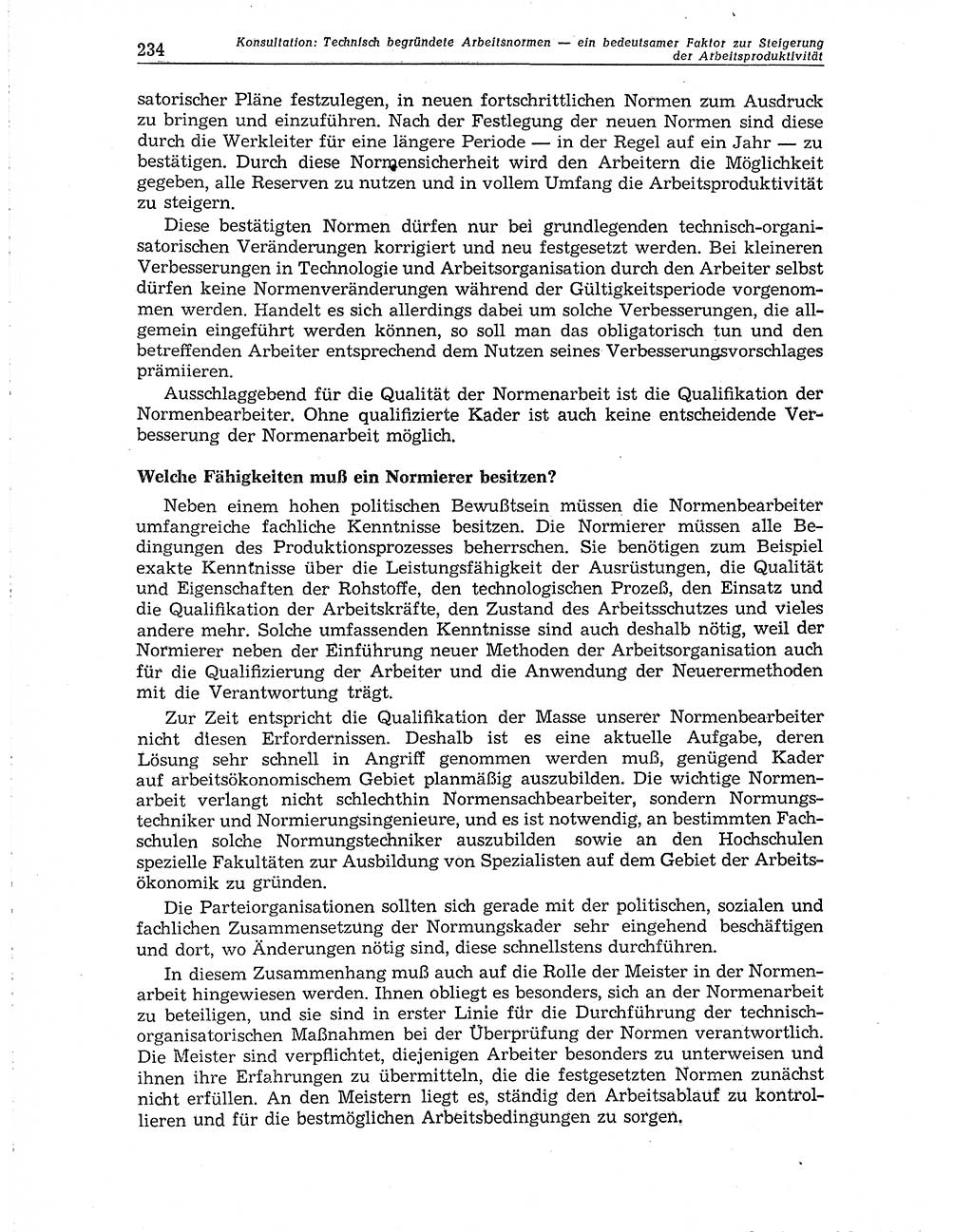 Neuer Weg (NW), Organ des Zentralkomitees (ZK) der SED (Sozialistische Einheitspartei Deutschlands) für Fragen des Parteiaufbaus und des Parteilebens, 10. Jahrgang [Deutsche Demokratische Republik (DDR)] 1955, Seite 234 (NW ZK SED DDR 1955, S. 234)
