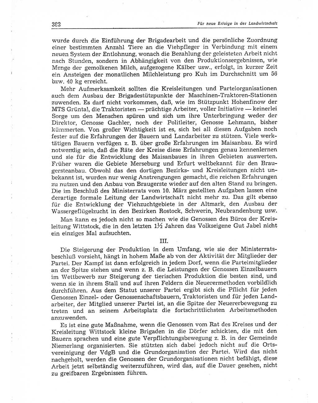 Neuer Weg (NW), Organ des Zentralkomitees (ZK) der SED (Sozialistische Einheitspartei Deutschlands) für Fragen des Parteiaufbaus und des Parteilebens, 10. Jahrgang [Deutsche Demokratische Republik (DDR)] 1955, Seite 382 (NW ZK SED DDR 1955, S. 382)