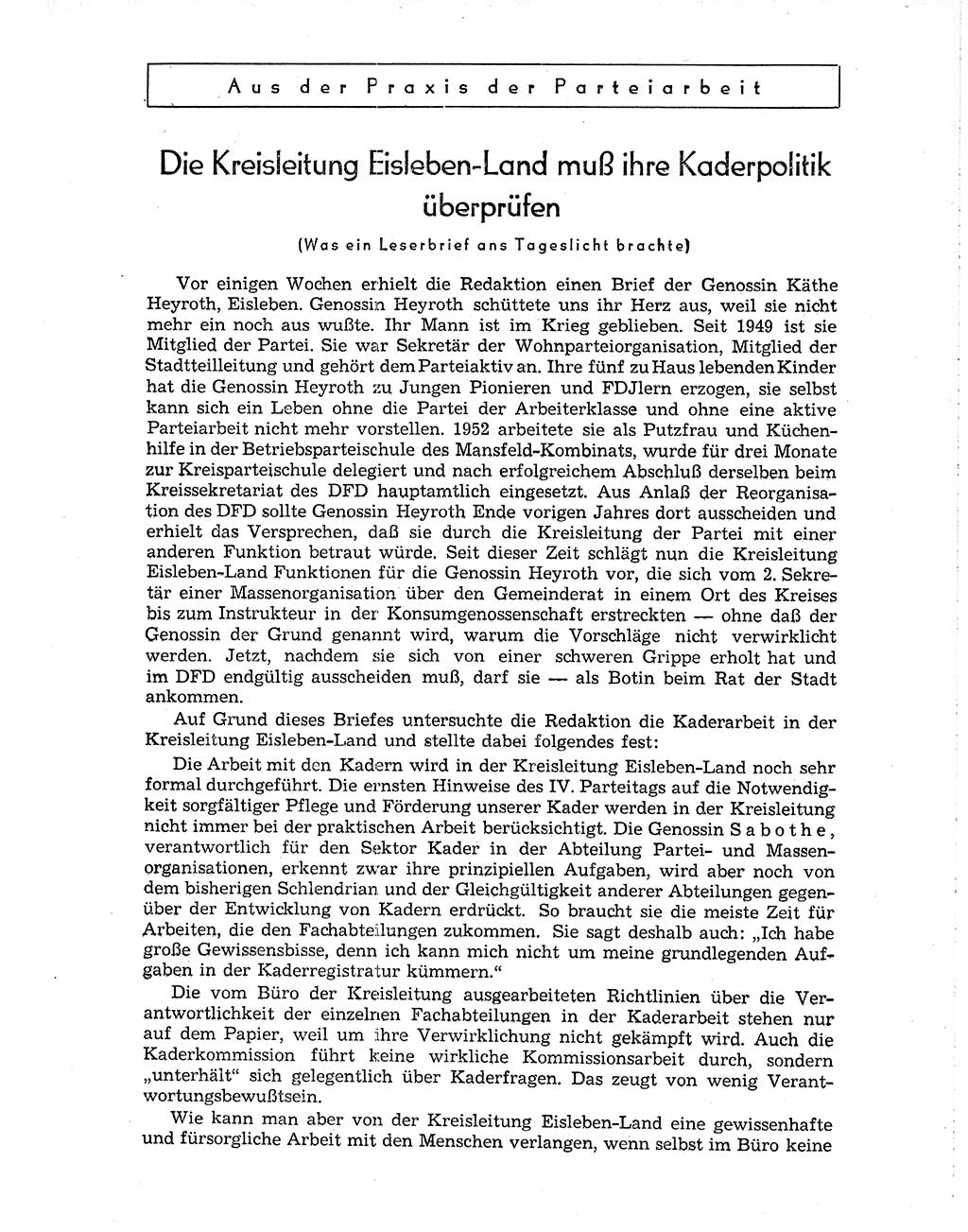 Neuer Weg (NW), Organ des Zentralkomitees (ZK) der SED (Sozialistische Einheitspartei Deutschlands) für Fragen des Parteiaufbaus und des Parteilebens, 10. Jahrgang [Deutsche Demokratische Republik (DDR)] 1955, Seite 395 (NW ZK SED DDR 1955, S. 395)