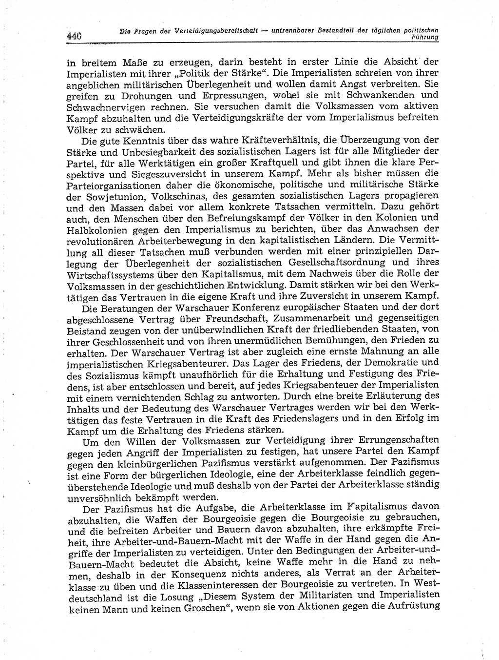 Neuer Weg (NW), Organ des Zentralkomitees (ZK) der SED (Sozialistische Einheitspartei Deutschlands) für Fragen des Parteiaufbaus und des Parteilebens, 10. Jahrgang [Deutsche Demokratische Republik (DDR)] 1955, Seite 440 (NW ZK SED DDR 1955, S. 440)