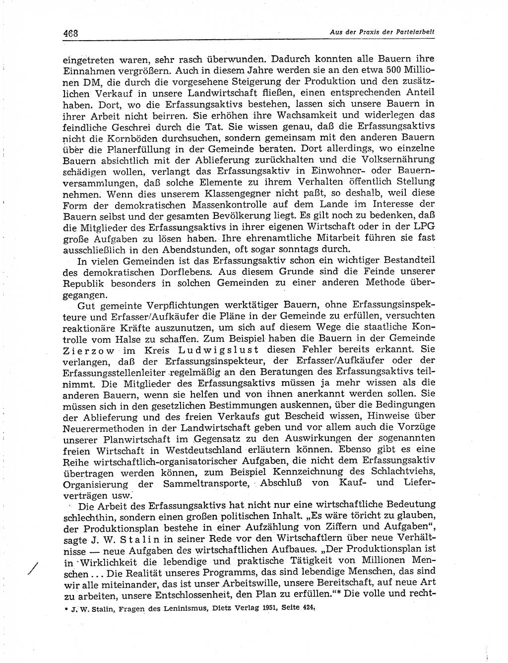 Neuer Weg (NW), Organ des Zentralkomitees (ZK) der SED (Sozialistische Einheitspartei Deutschlands) für Fragen des Parteiaufbaus und des Parteilebens, 10. Jahrgang [Deutsche Demokratische Republik (DDR)] 1955, Seite 468 (NW ZK SED DDR 1955, S. 468)