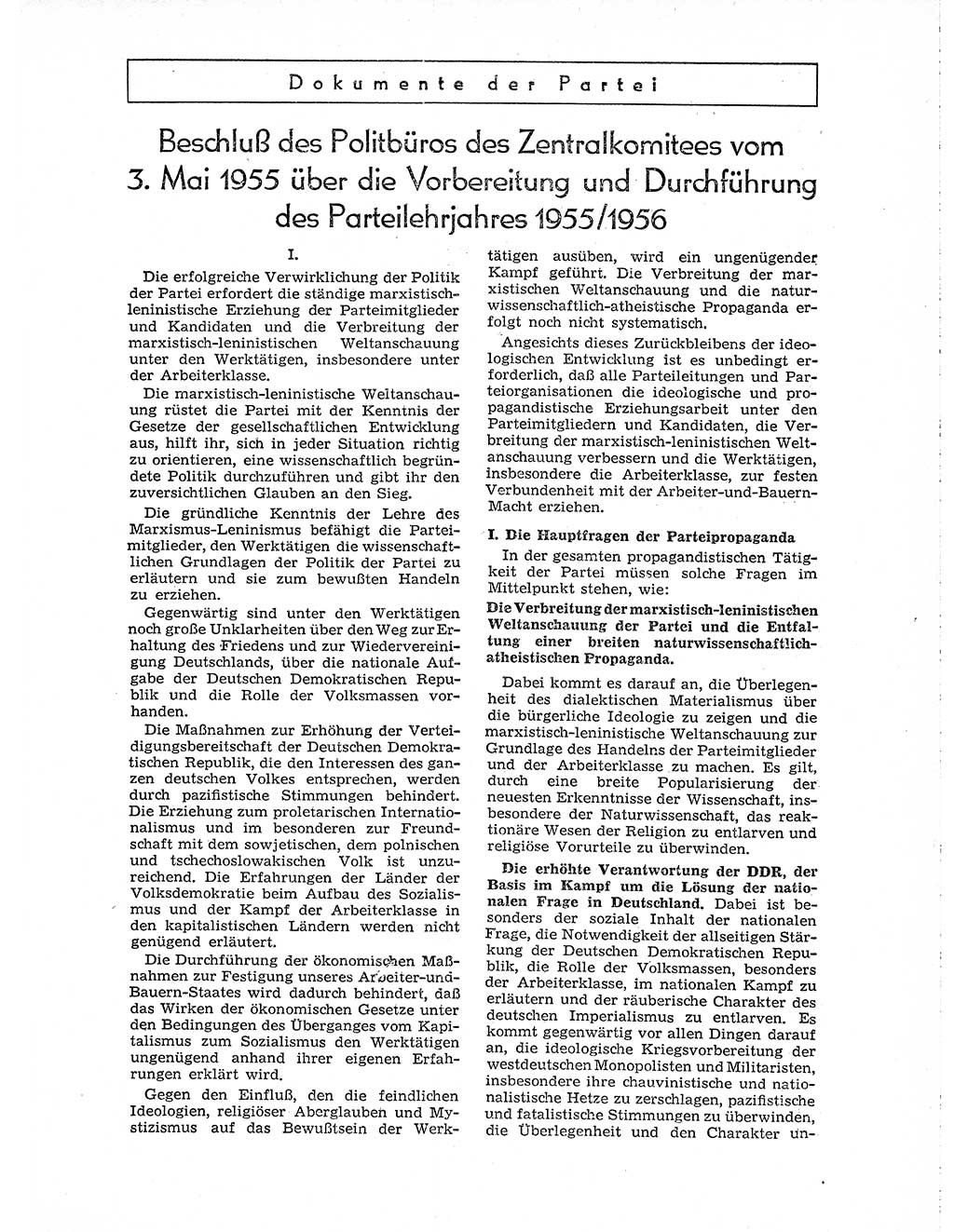 Neuer Weg (NW), Organ des Zentralkomitees (ZK) der SED (Sozialistische Einheitspartei Deutschlands) für Fragen des Parteiaufbaus und des Parteilebens, 10. Jahrgang [Deutsche Demokratische Republik (DDR)] 1955, Seite 493 (NW ZK SED DDR 1955, S. 493)