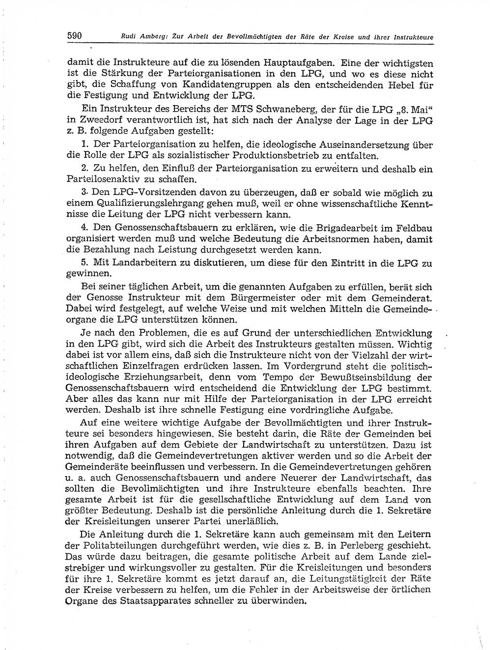 Neuer Weg (NW), Organ des Zentralkomitees (ZK) der SED (Sozialistische Einheitspartei Deutschlands) für Fragen des Parteiaufbaus und des Parteilebens, 10. Jahrgang [Deutsche Demokratische Republik (DDR)] 1955, Seite 590 (NW ZK SED DDR 1955, S. 590)